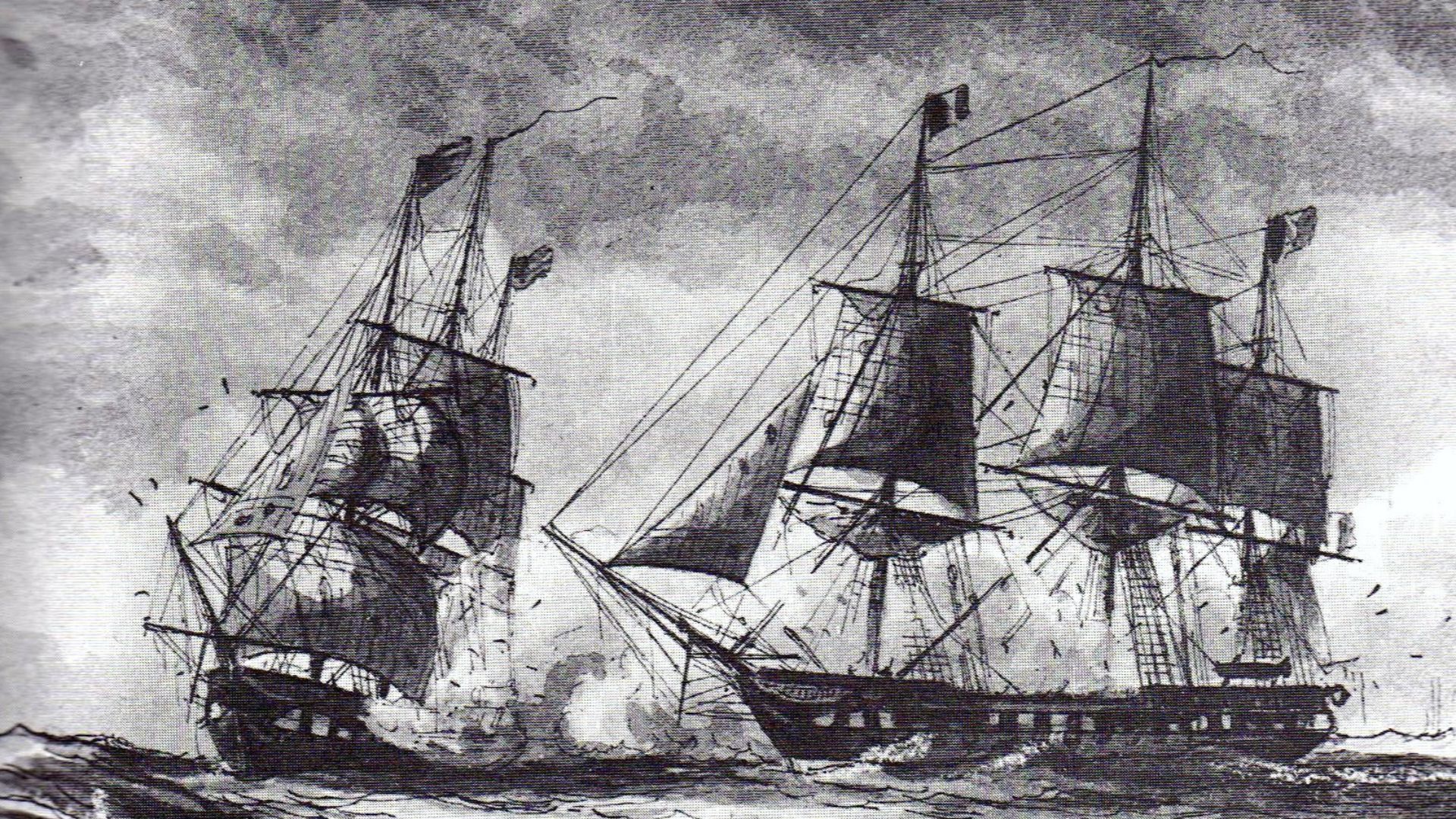 Combat de l'Insurgente et de l'USS Constellation pendant la Quasi Guerre entre la France et les Etats-Unis, 9 février 1799