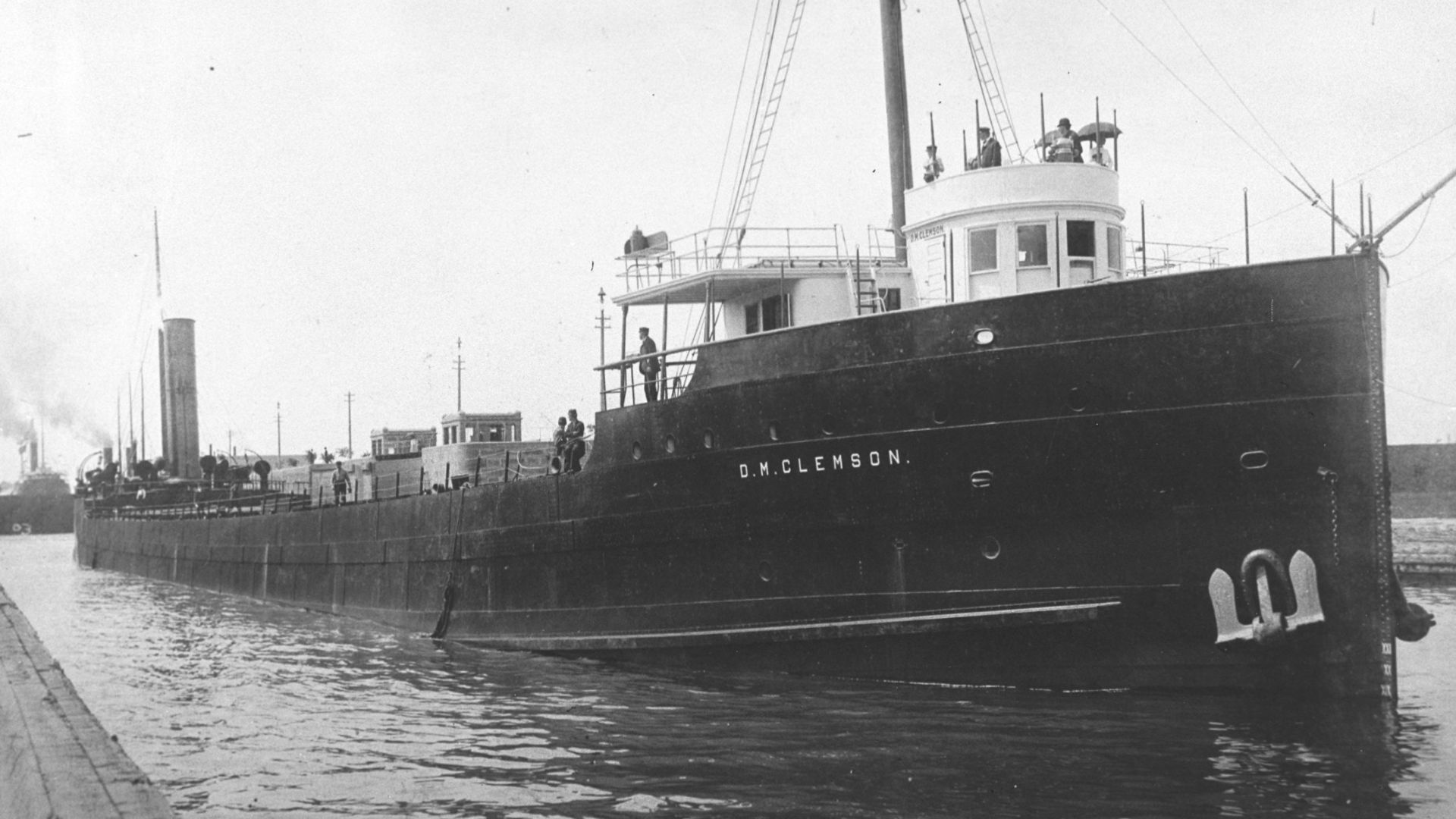 The steamer D.M. Clemson before she disappeared