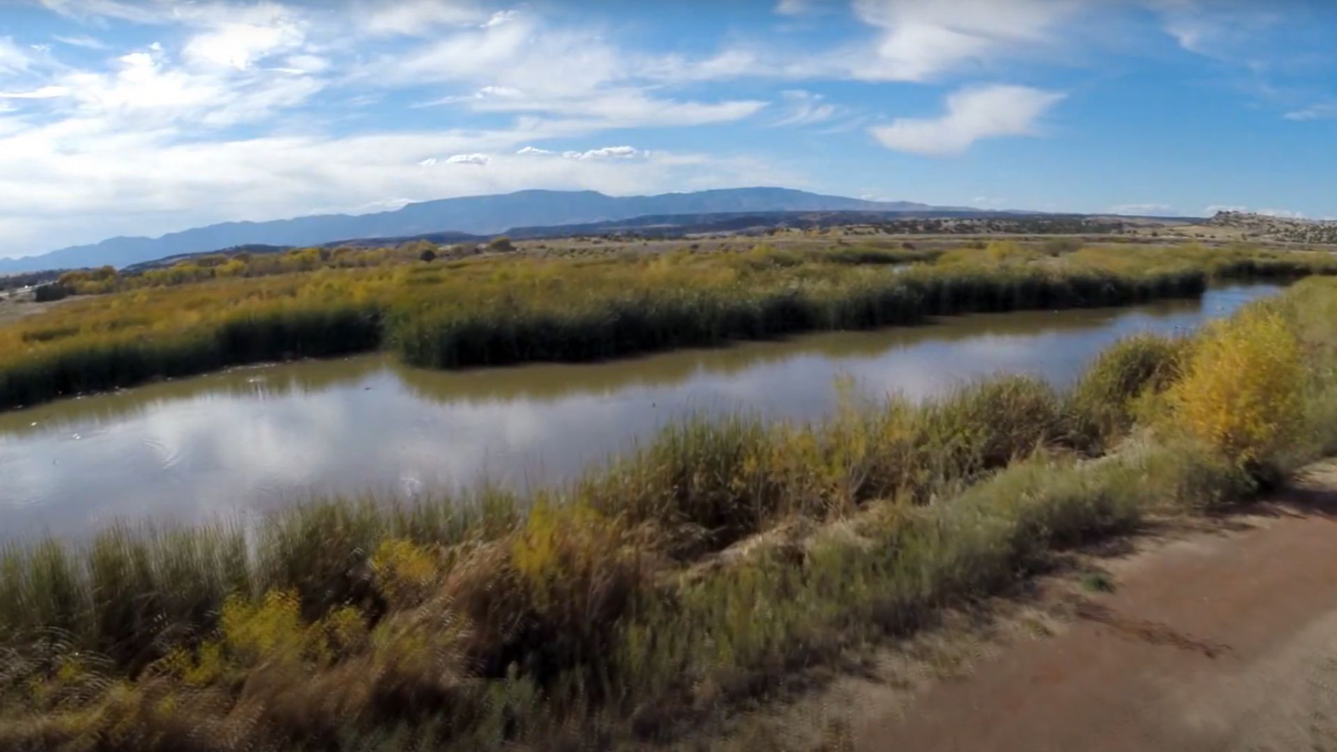 Sedona Wetlands Preserve in 2014 drone shot