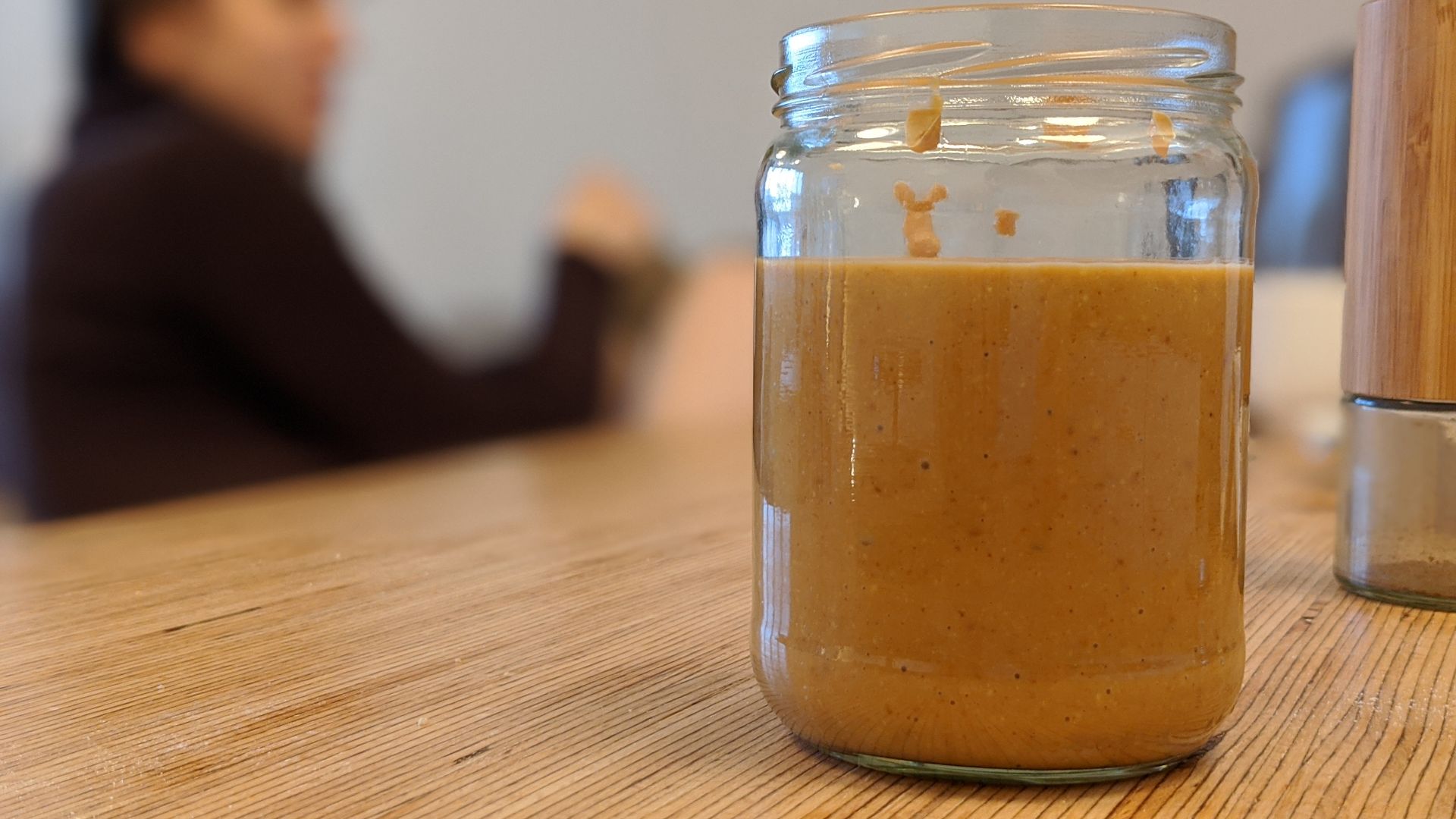 peanut butter glass