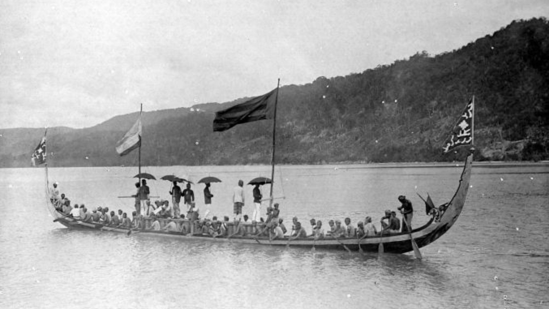 Perahu di Kepulauan Kai, Maluku