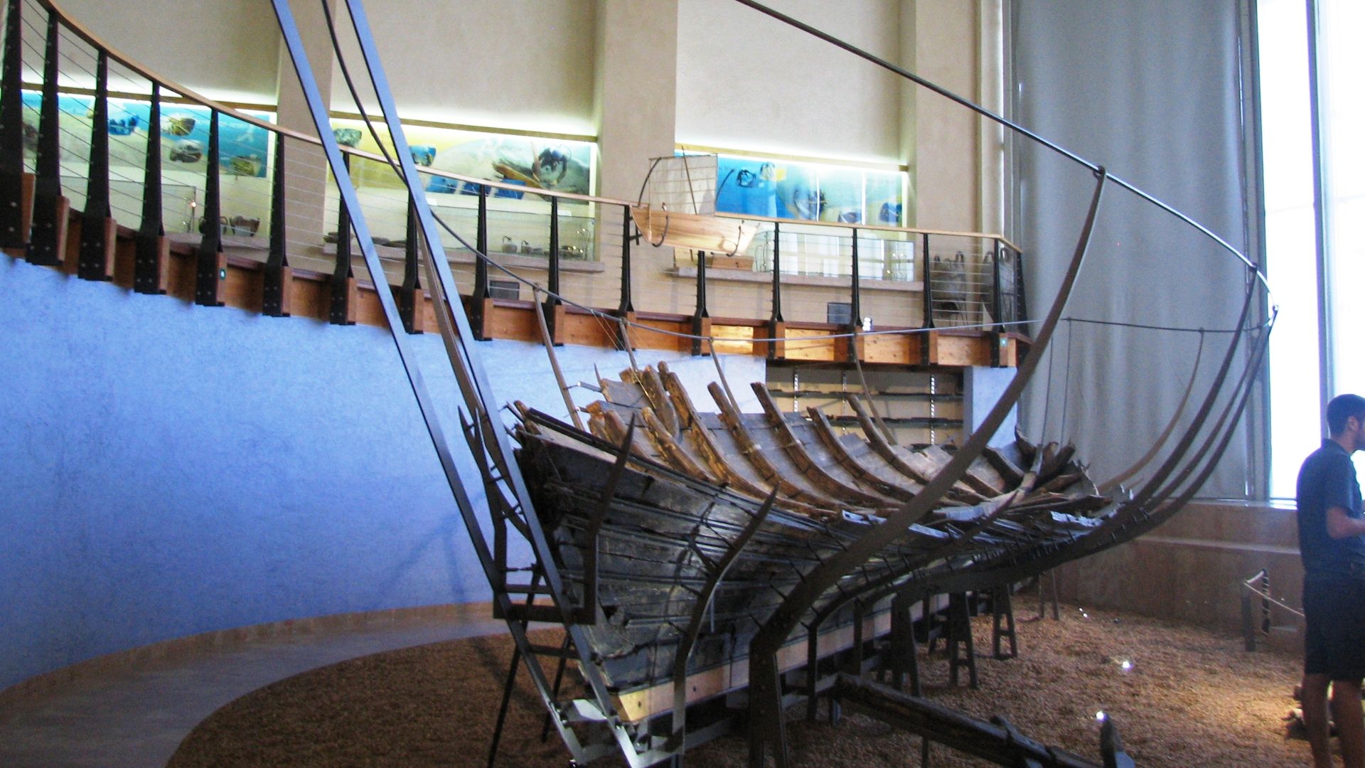 The Ma'agan Mikhael Ancient Ship - Hecht Museum - Haifa - Israel