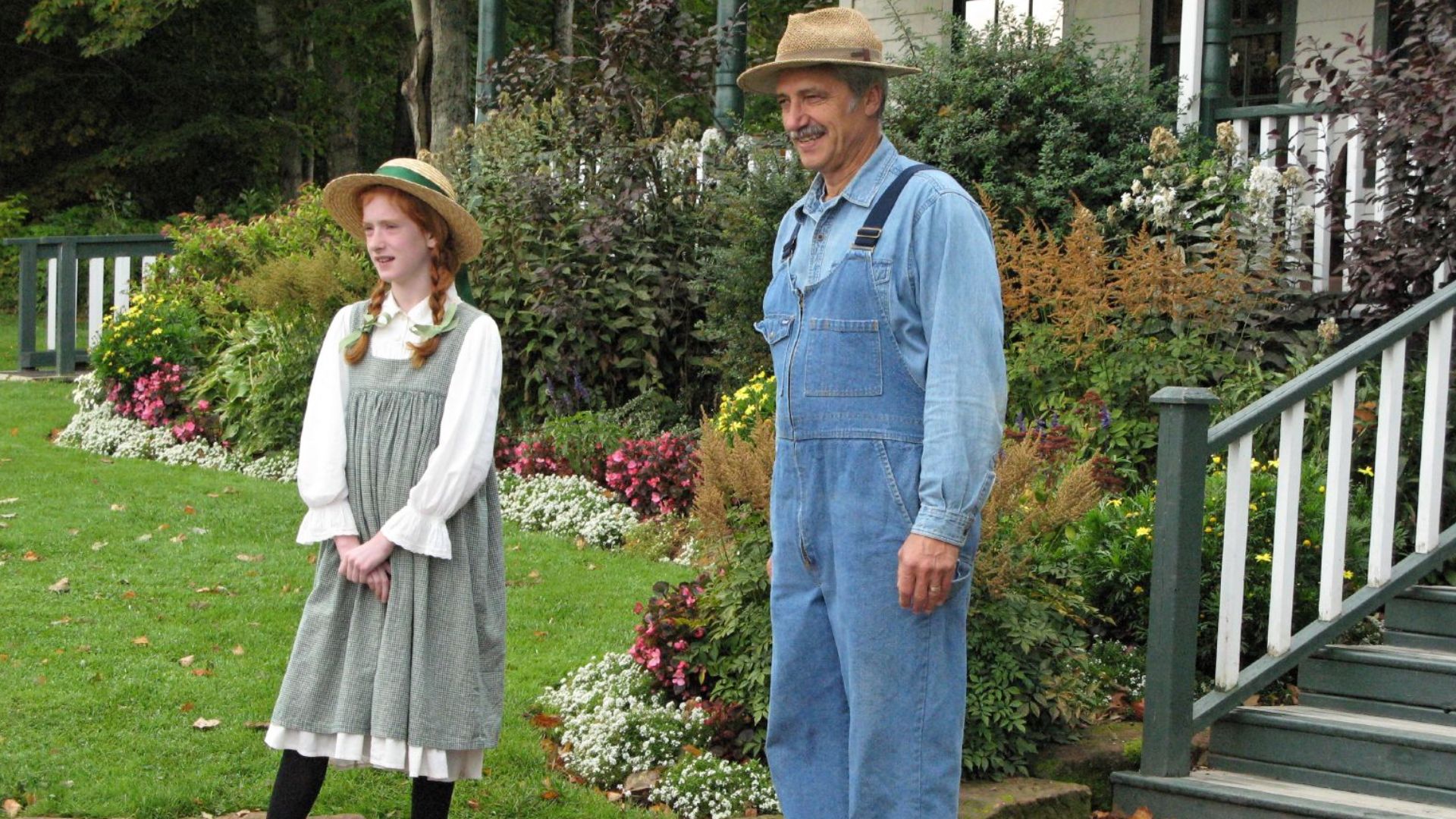 Actors at the Anne of Green Gables museum in Cavendish, Prince Edward Island