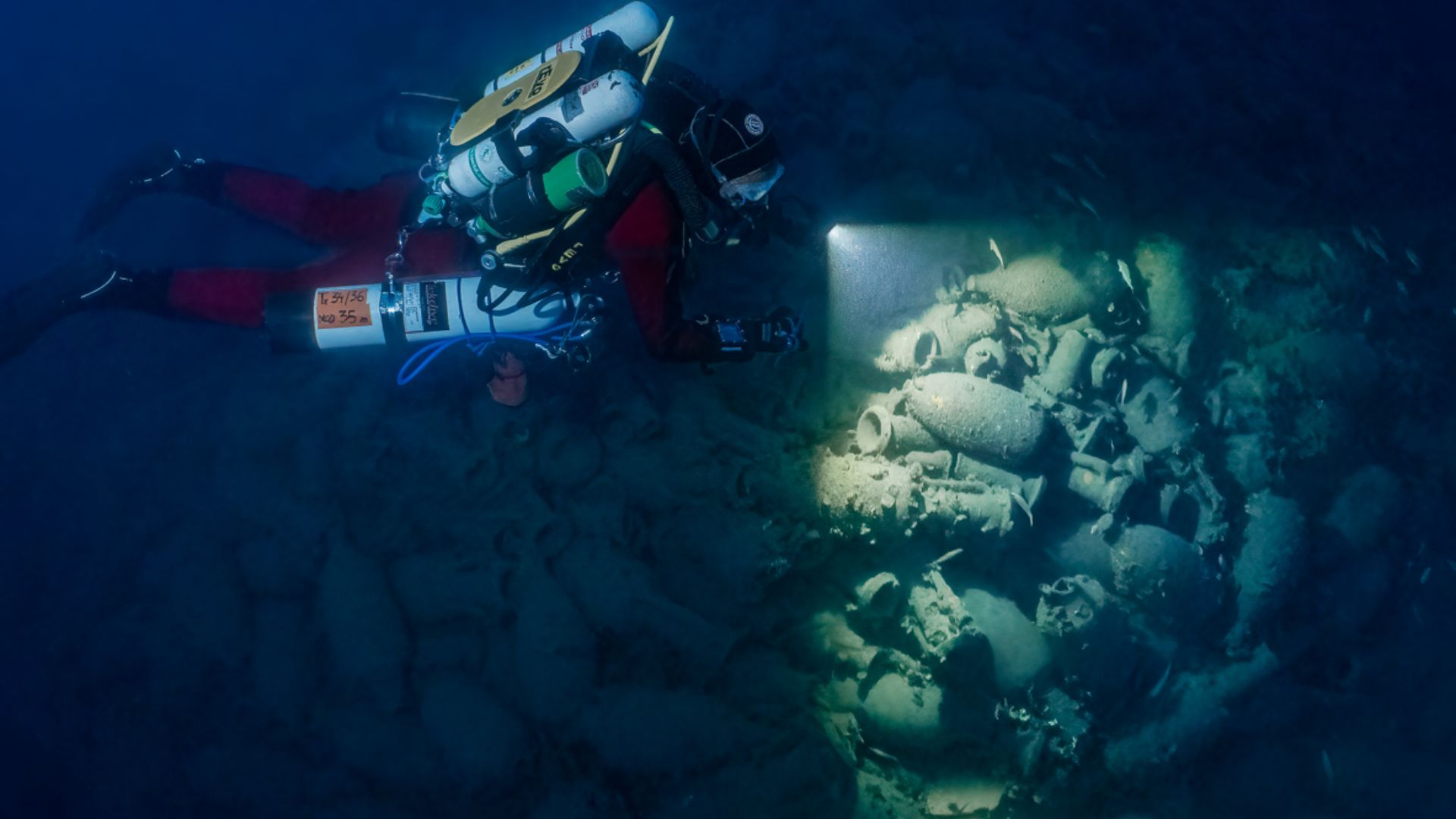 Underwater archeology