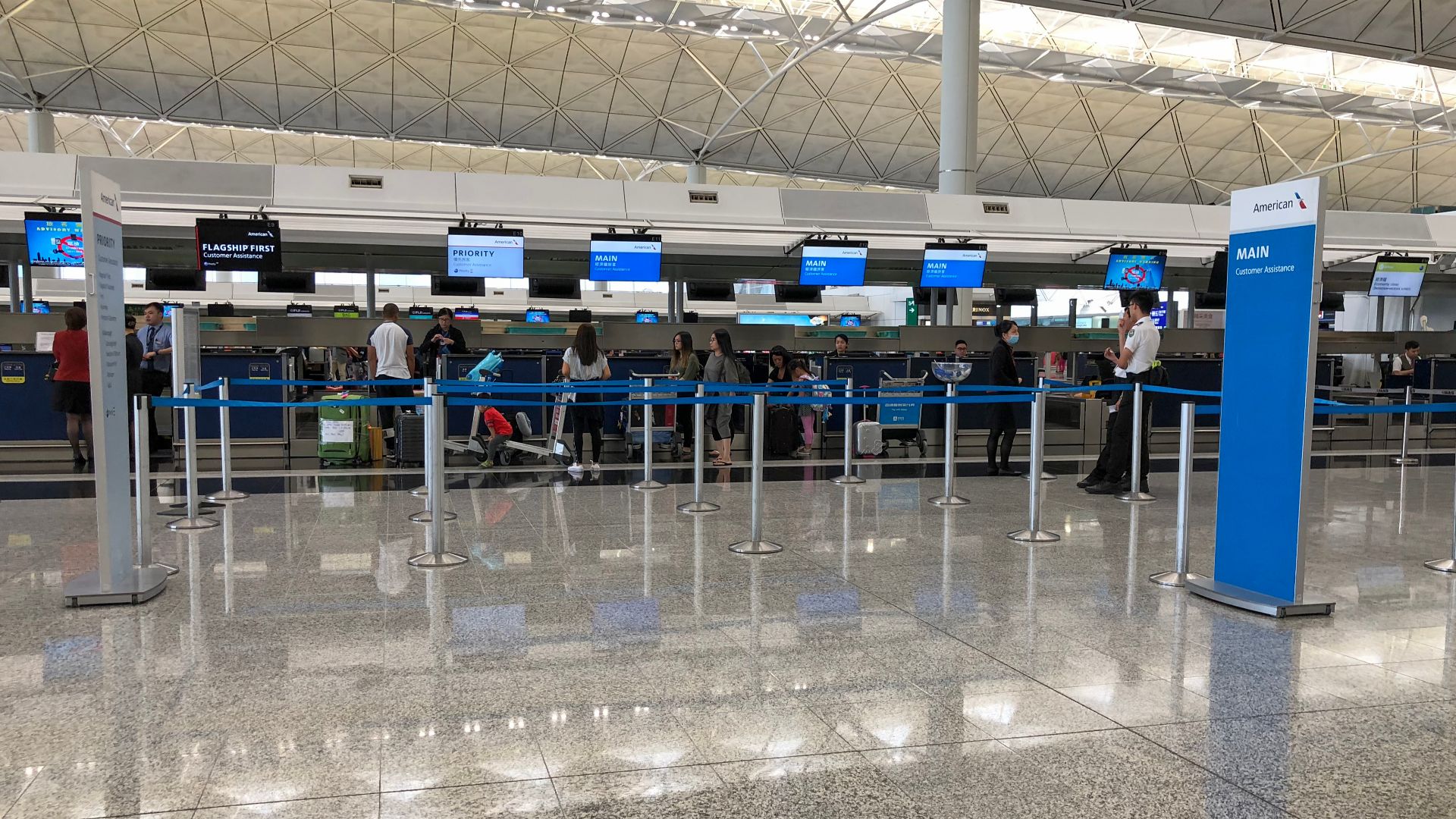 Quite probably AA will be the only member of Oneworld at new Daxing Airport.