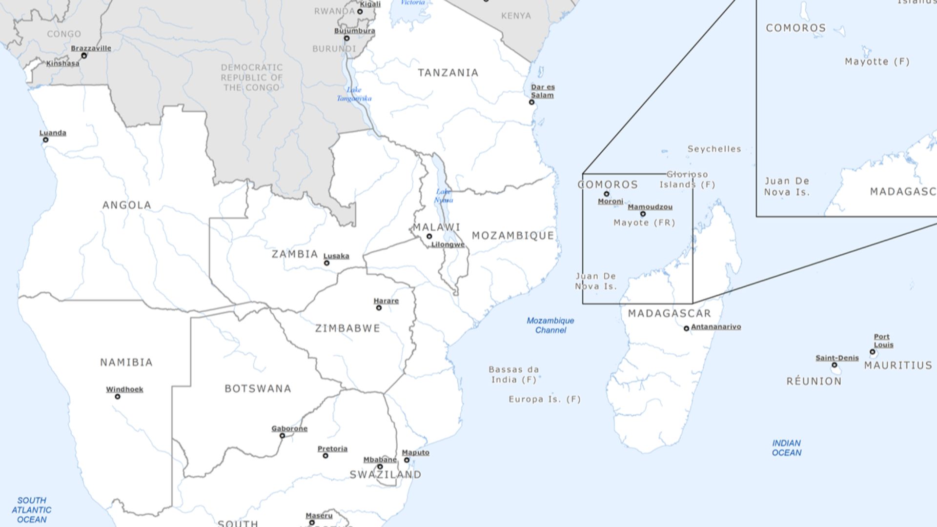 ECHO Southern Africa Editable A3 Landscape