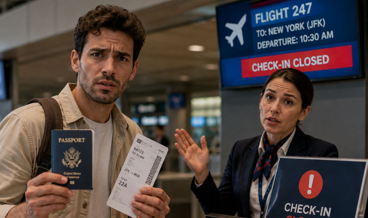 Airport Missed Check In - Intro