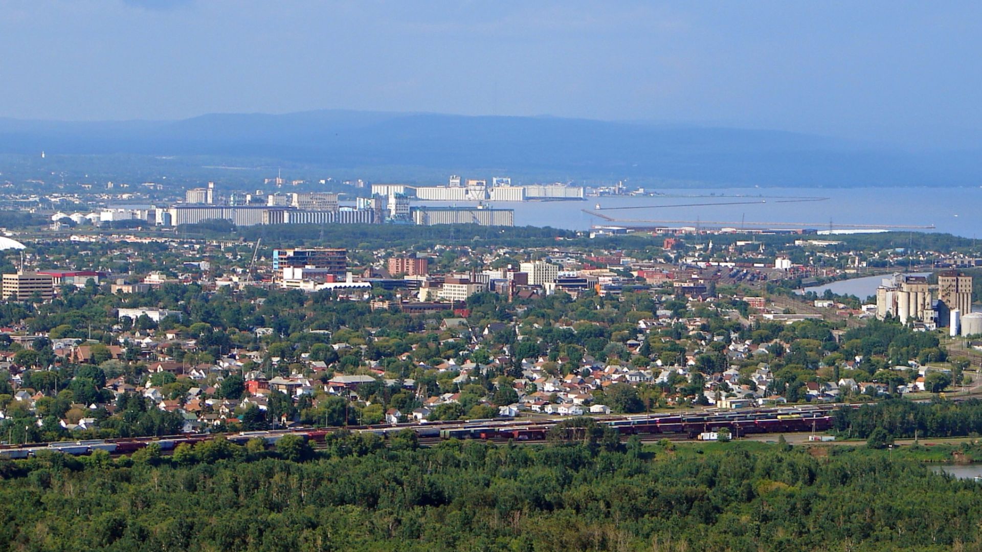 Thunder Bay (from Mount McKay), Ontario, Canada