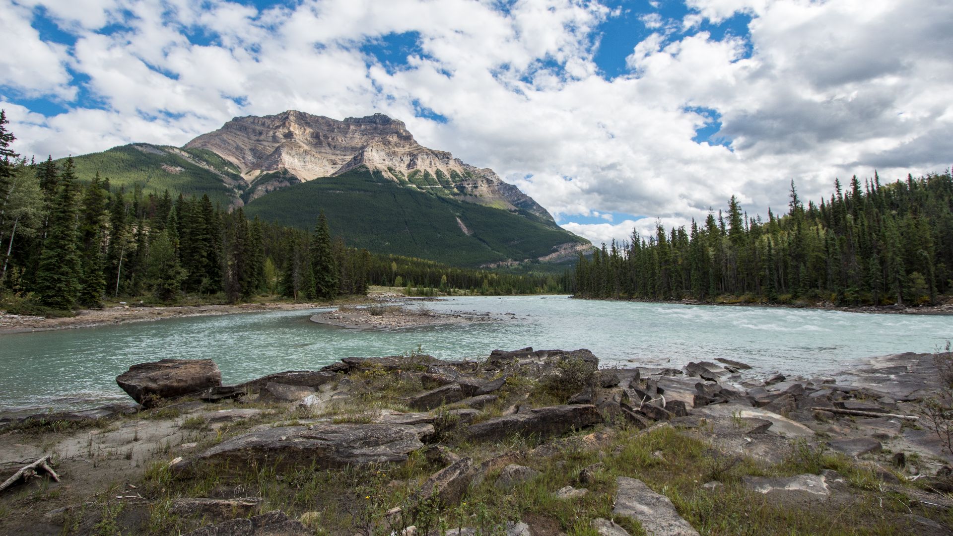 Athabasca Falls - Icefields Parkway