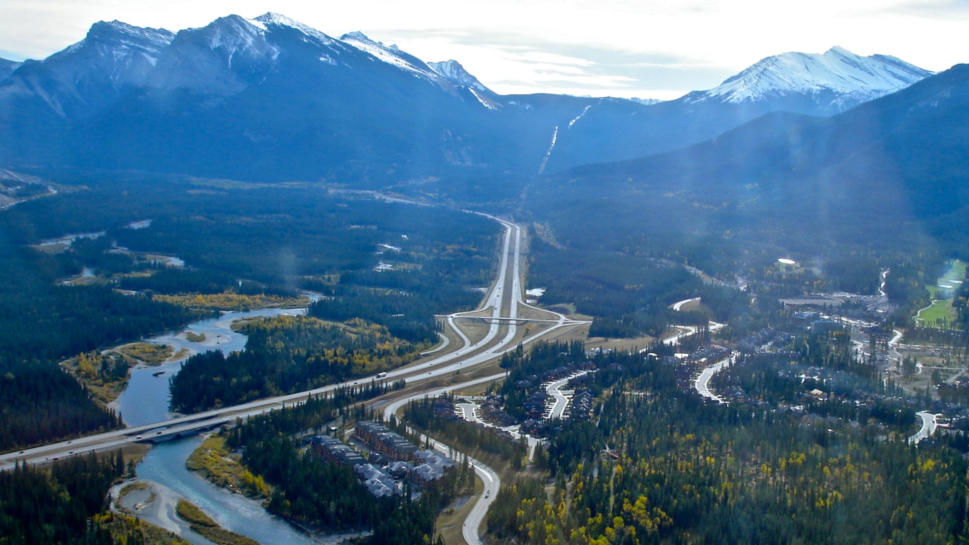Trans Canada Highway - Canmore