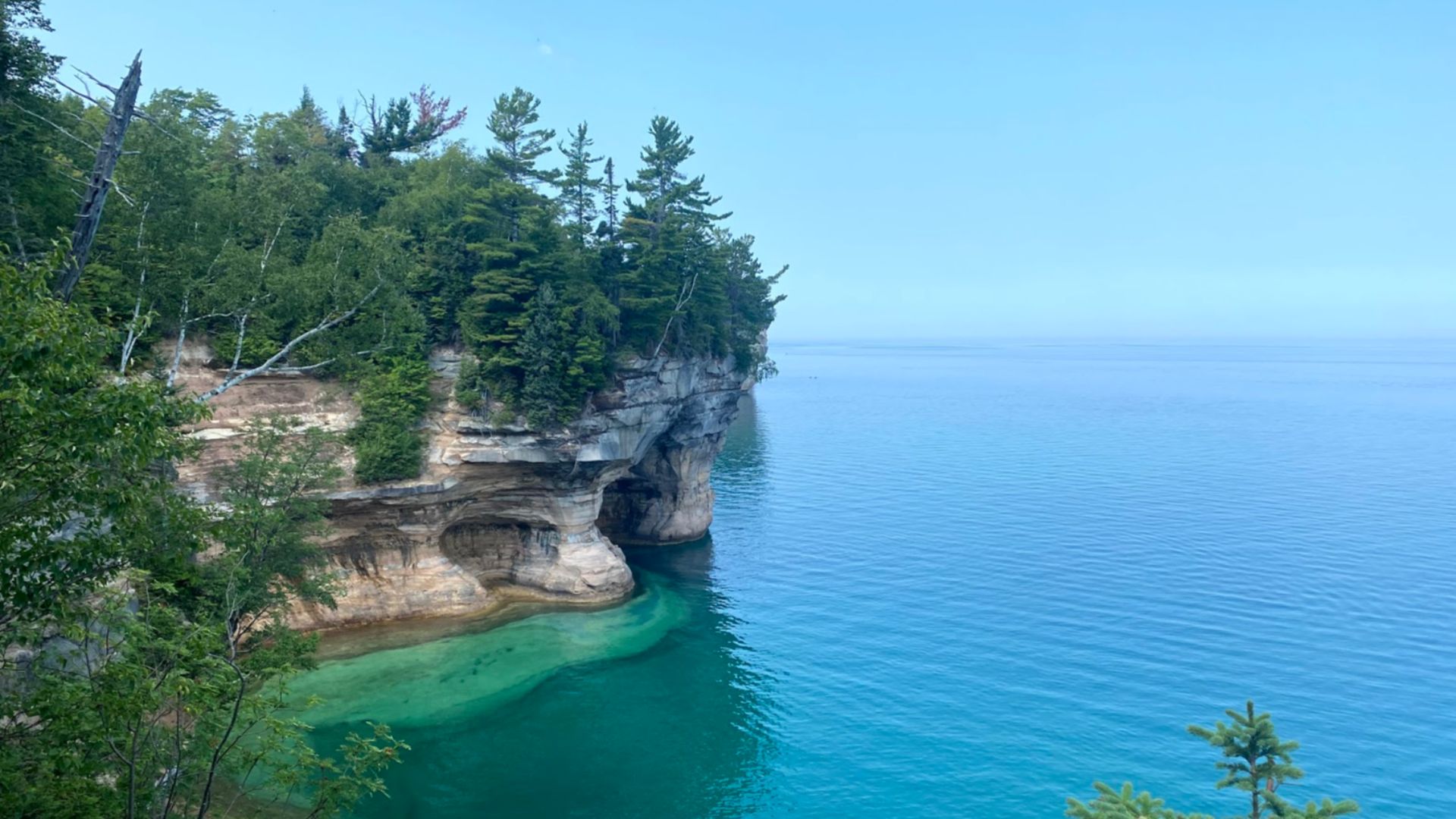 Lake Superior from Pictured Rocks National Lakeshore
