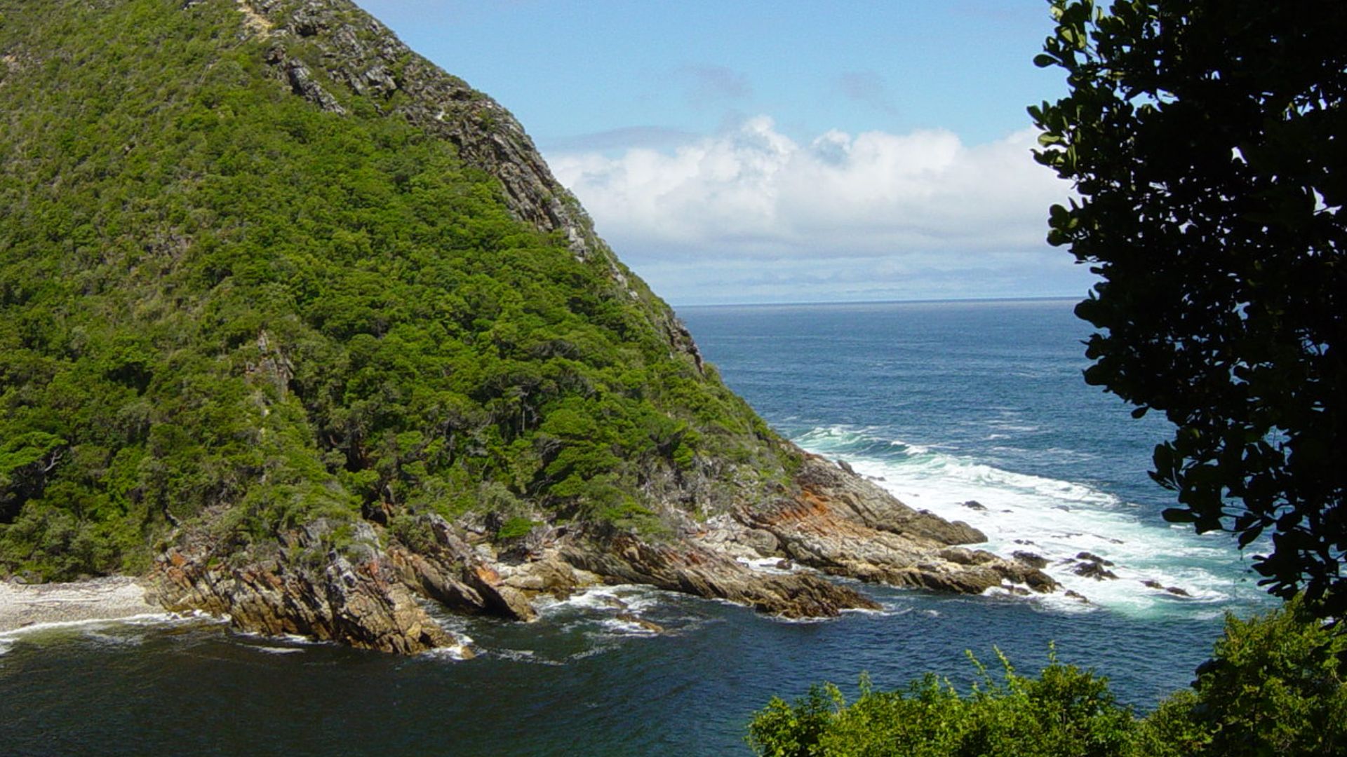 Storms River mouth, Tsitsikamma National Park, South Africa. 
Own work photograph