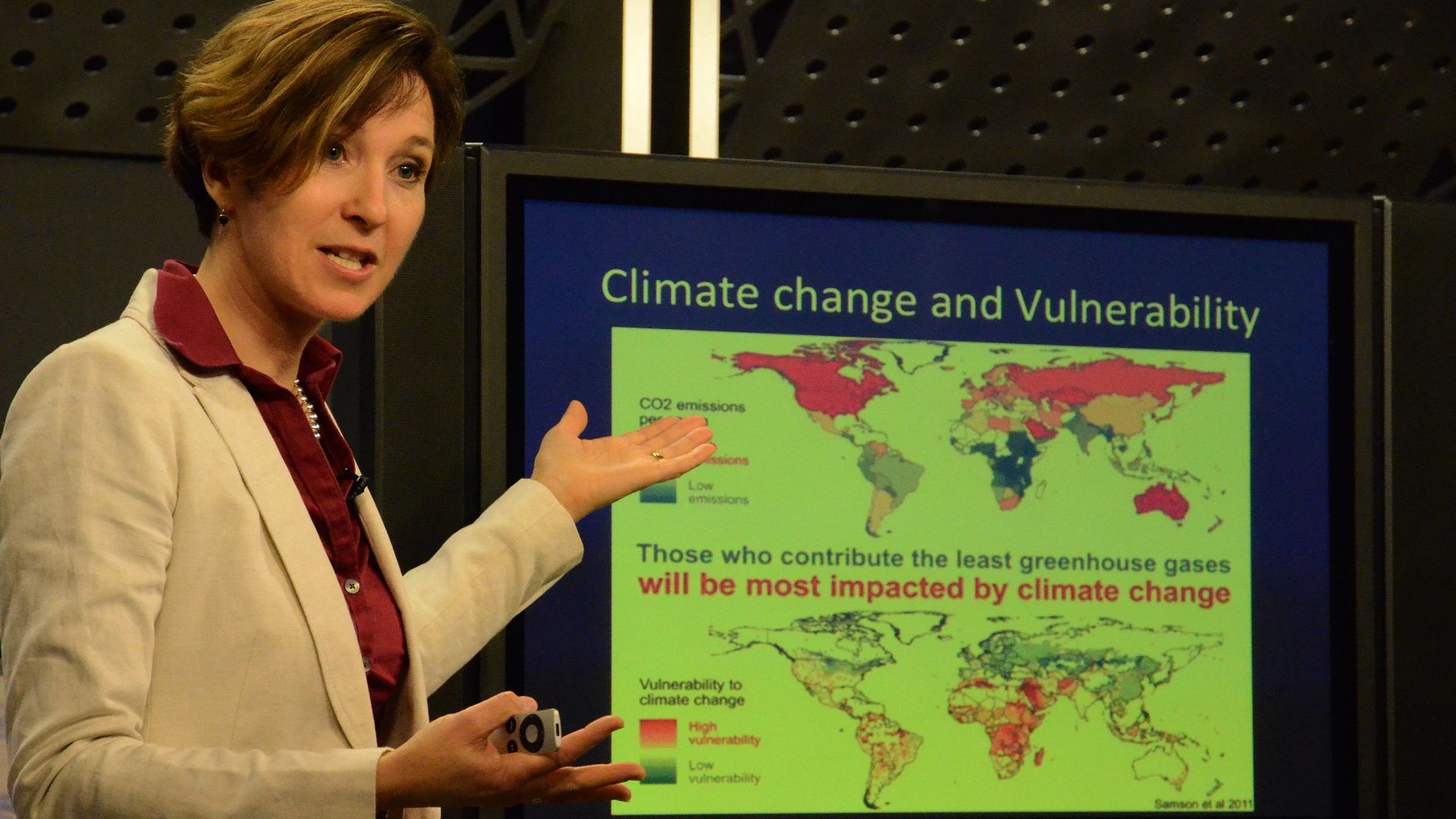 NASA Goddard research scientist Molly Brown is using satellite data to investigate and model the relationship between weather shocks and food prices in order to improve food security around the world.
Watch and read more here: 1.usa.gov/SiiSui

Credit: NA