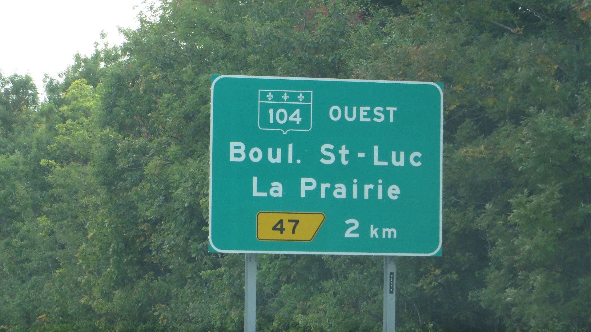 Autoroute 35 (A-35) is an Autoroute in the region of Montérégie, Quebec, Canada. Constructed in the 1960s, the A-35 links Saint-Jean-sur-Richelieu with Montreal via the A-10. The A-35 is also the primary route for traffic between Montreal and Boston, alth