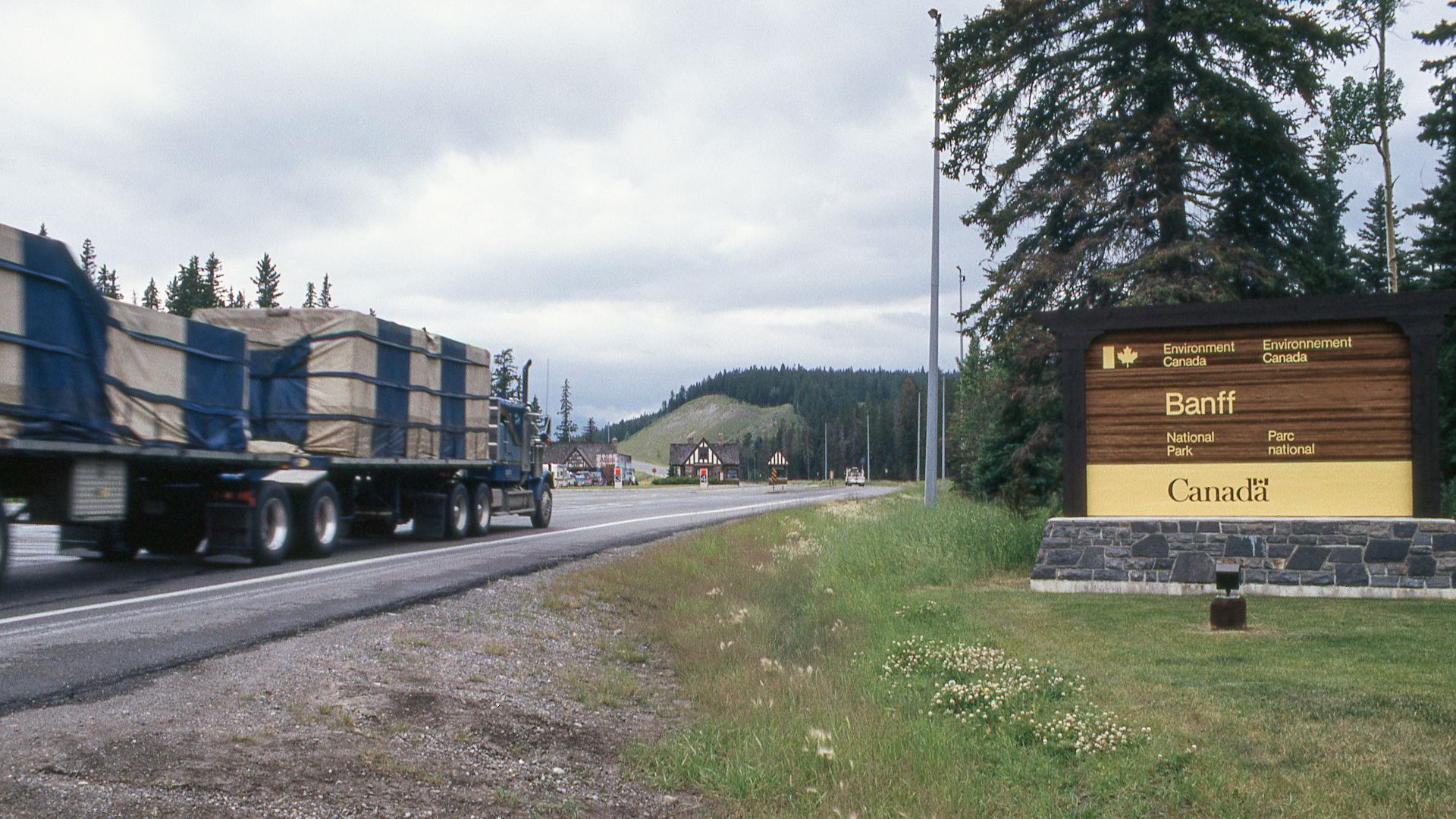 Banff National Park Entrance - Improvement District No. 9, Alberta, Canada