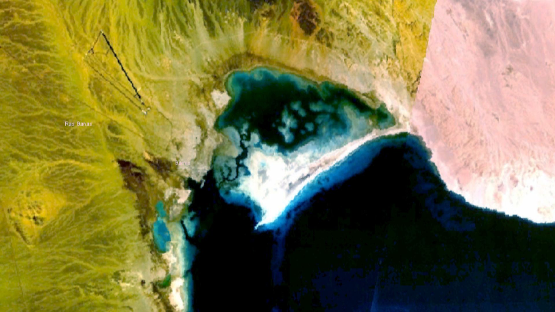 Satellite photo of Berenice Troglodytica (Baranis)