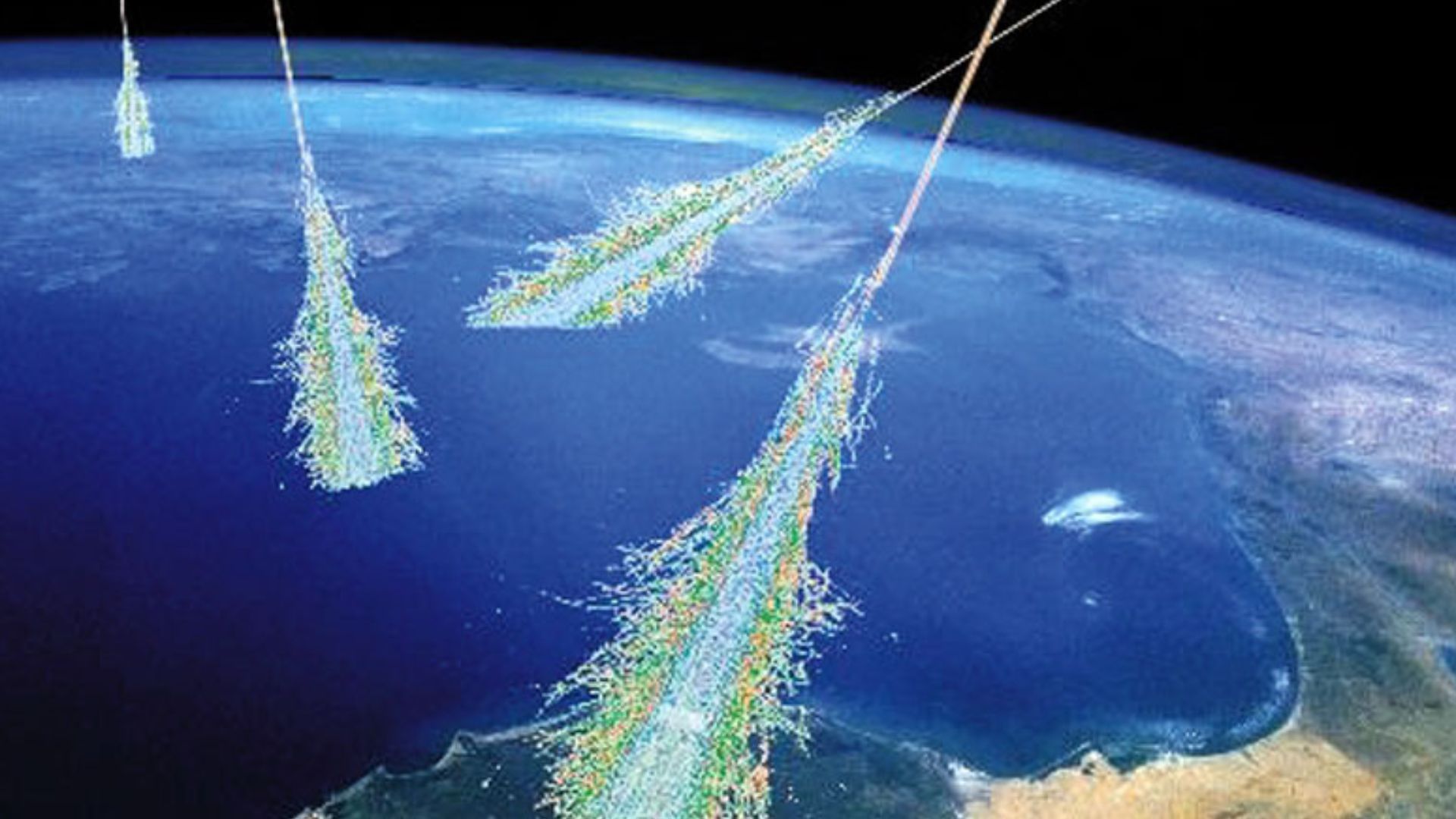 It is now known that most cosmic rays are atomic nuclei. Most are hydrogen nuclei, some are helium nuclei, and the rest heavier elements. The relative abundance changes with cosmic ray energy -- the highest energy cosmic rays tend to be heavier nuclei. Al