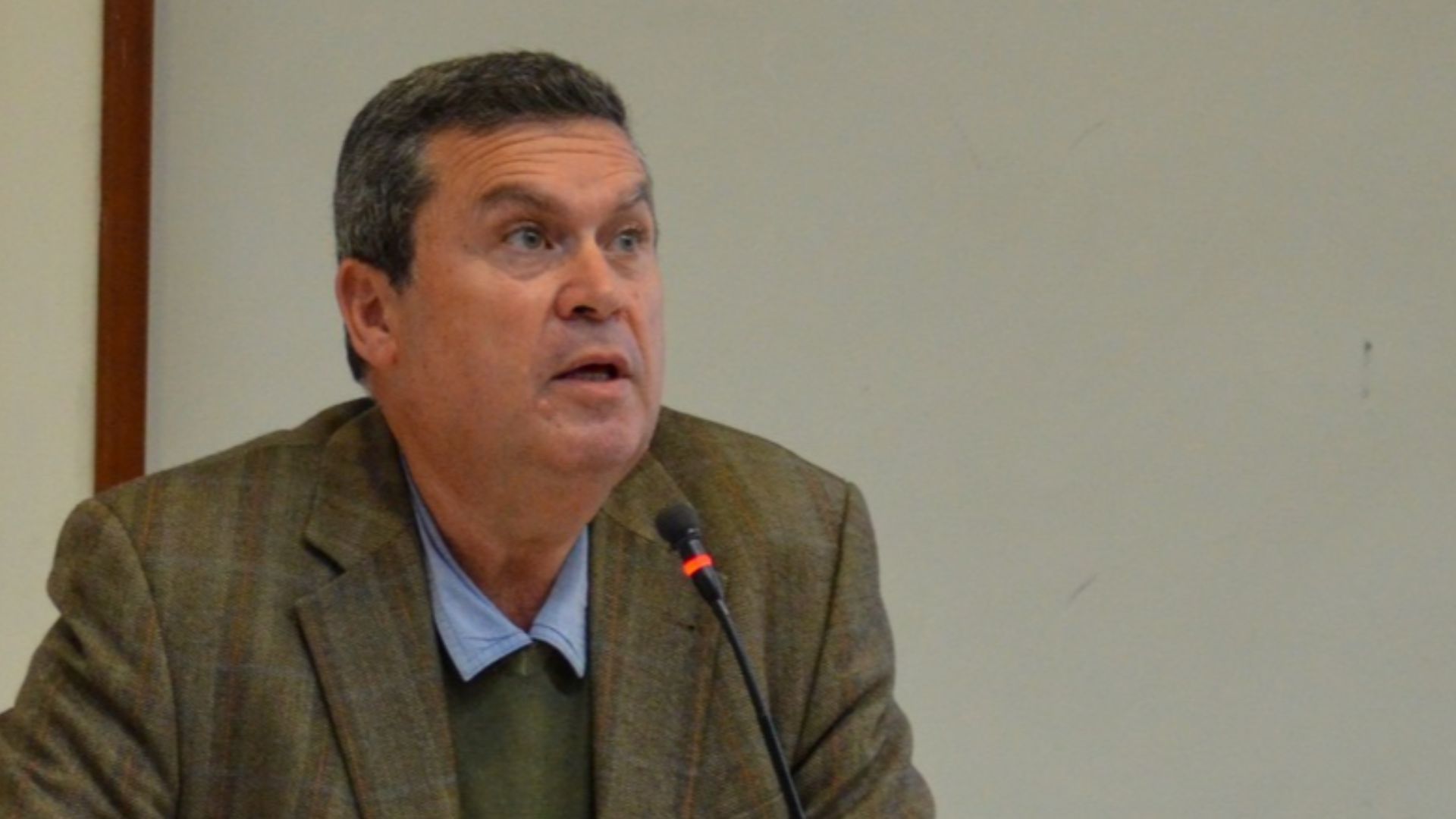 Oded Lipschits lecturing, Tel Aviv, 2022