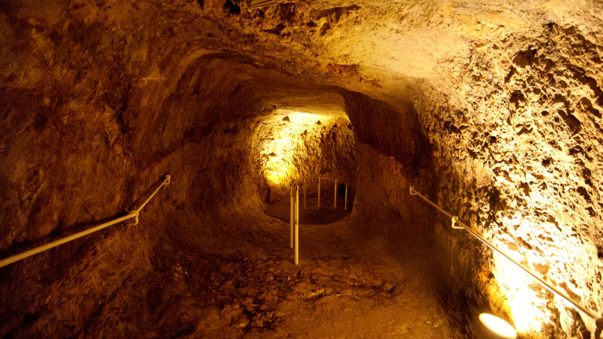 Tunnel in Jerusalem.
