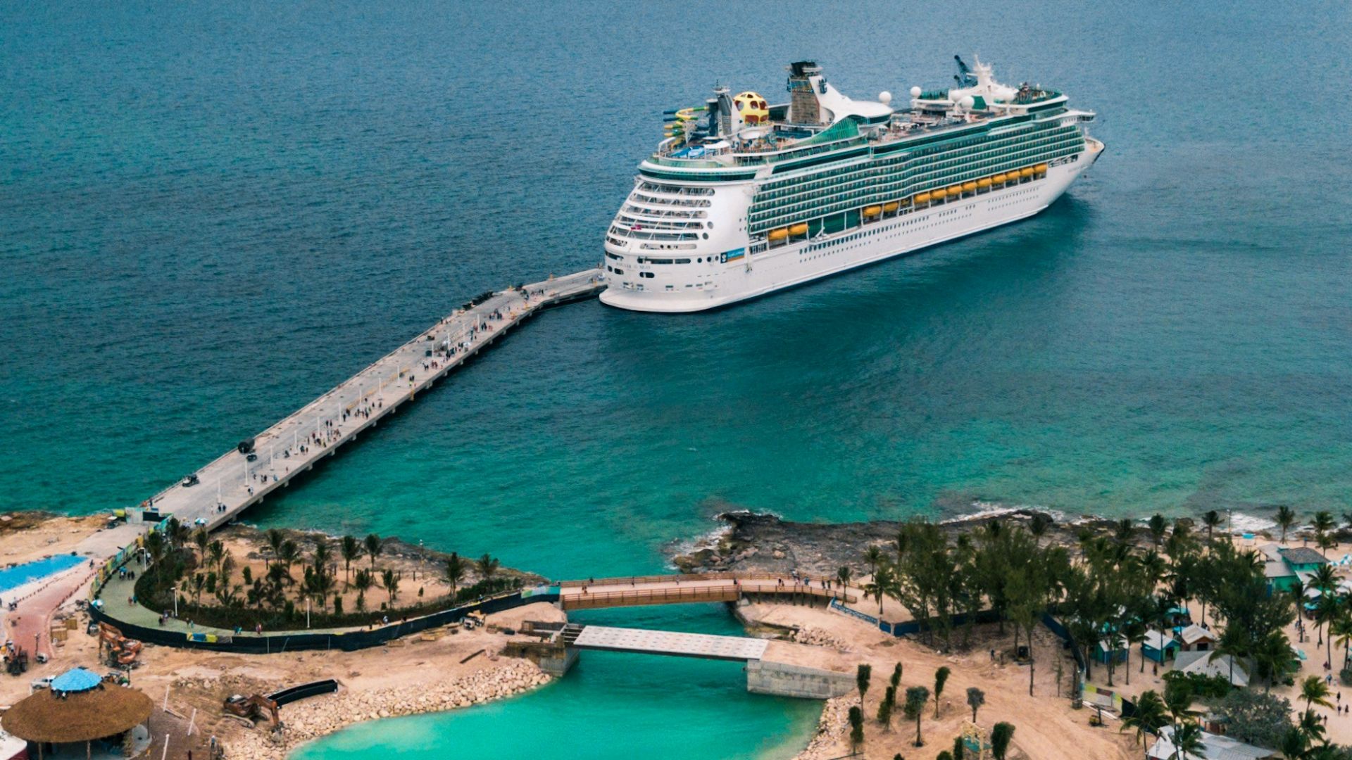 white cruise ship on sea during daytime