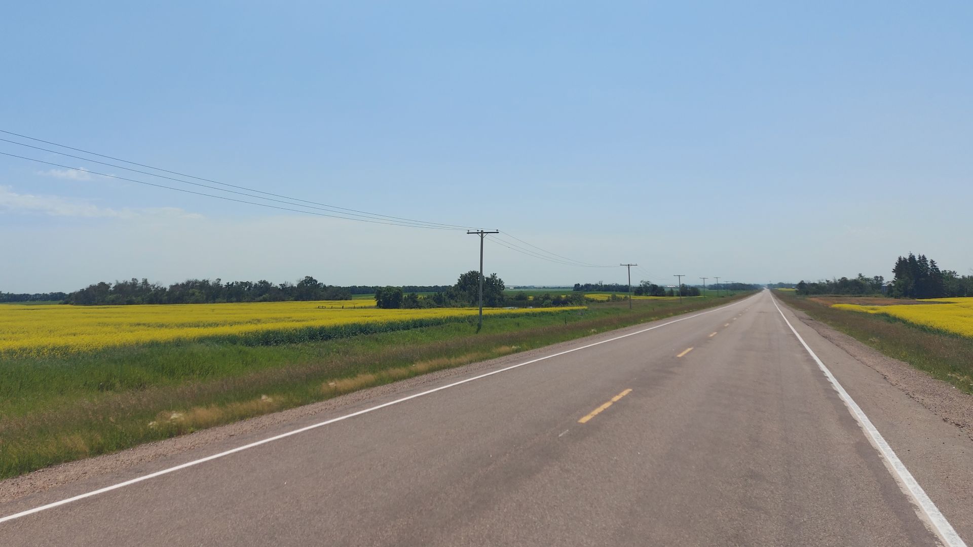 Highway 310 north of Balcarres, Saskatchewan, Canada