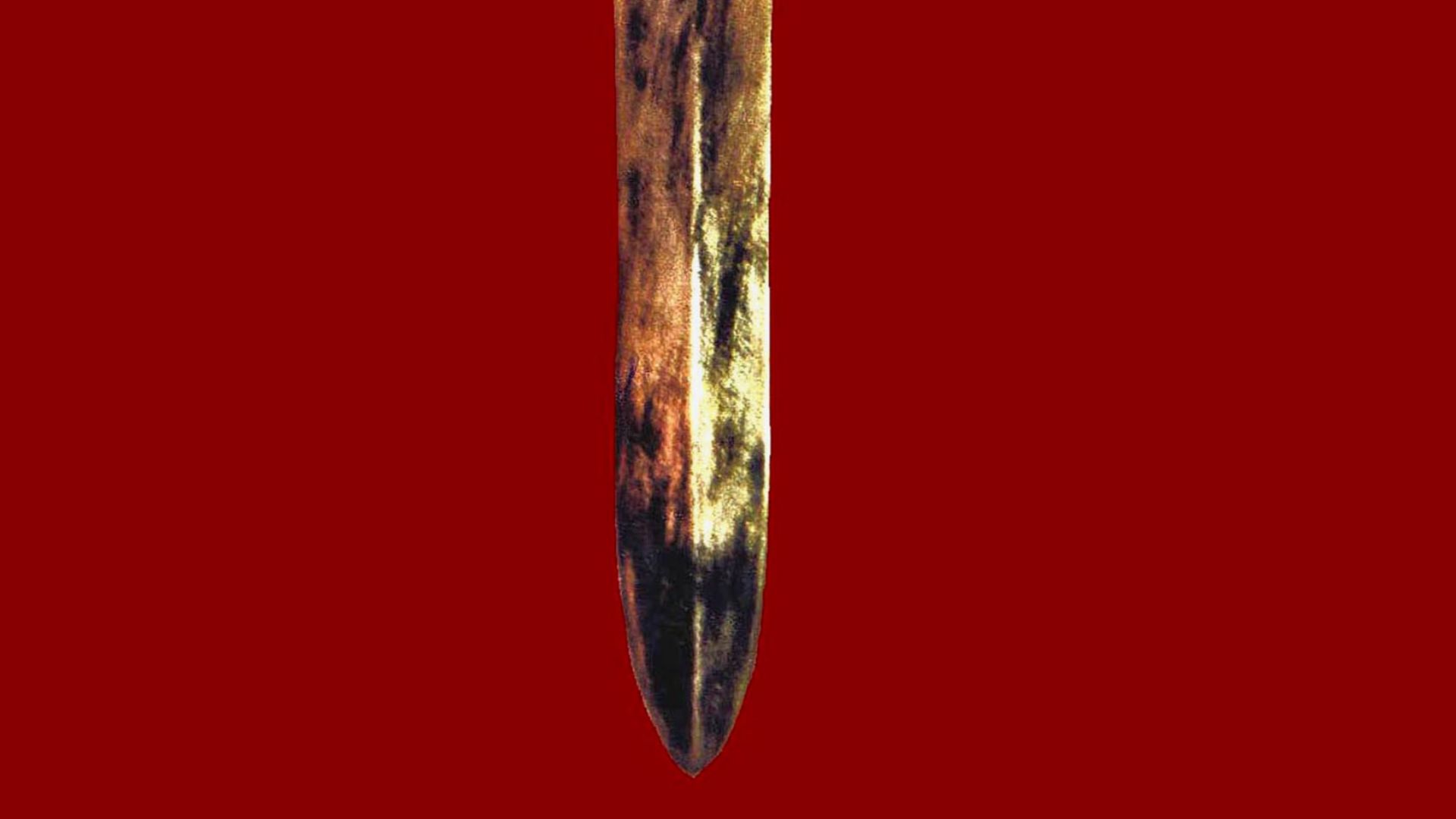 Leaf gold dagger Nubhetepti-khered princess, daughter of King Hor Awibre. The handle was gone at the time of the discovery.
• Origin: Dahshur. Pyramid complex of King Amenemhat III. Tomb-pit-khered Nubhetepti princess. Found on princess waist, in her left