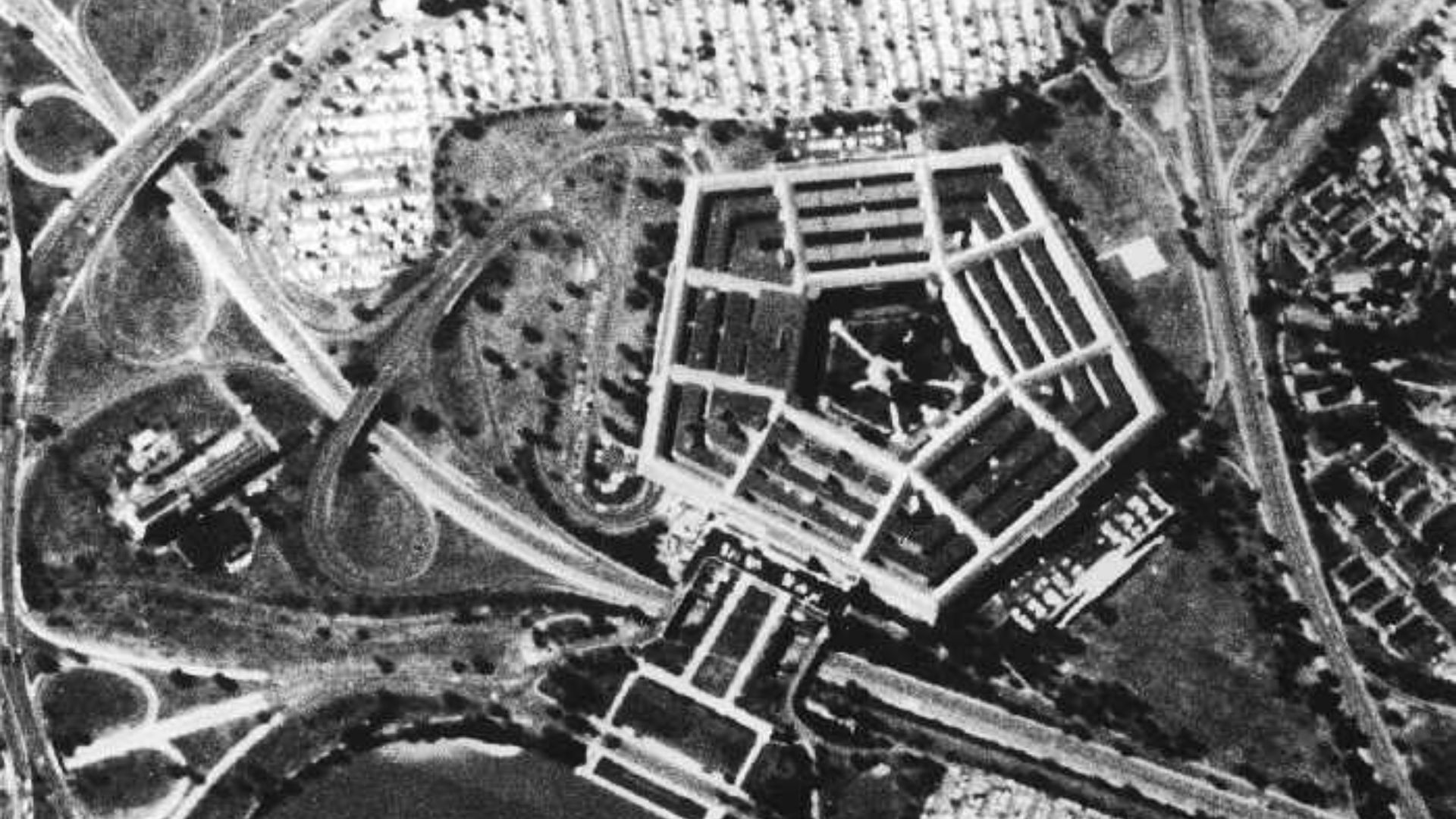 Corona image of the Pentagon, 25 Sep 1967