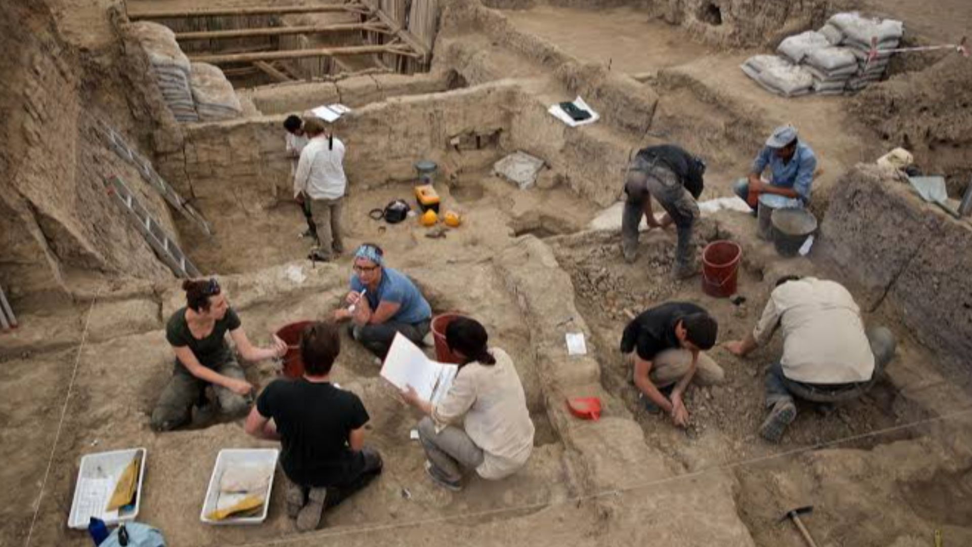 The techniques used in archaeology