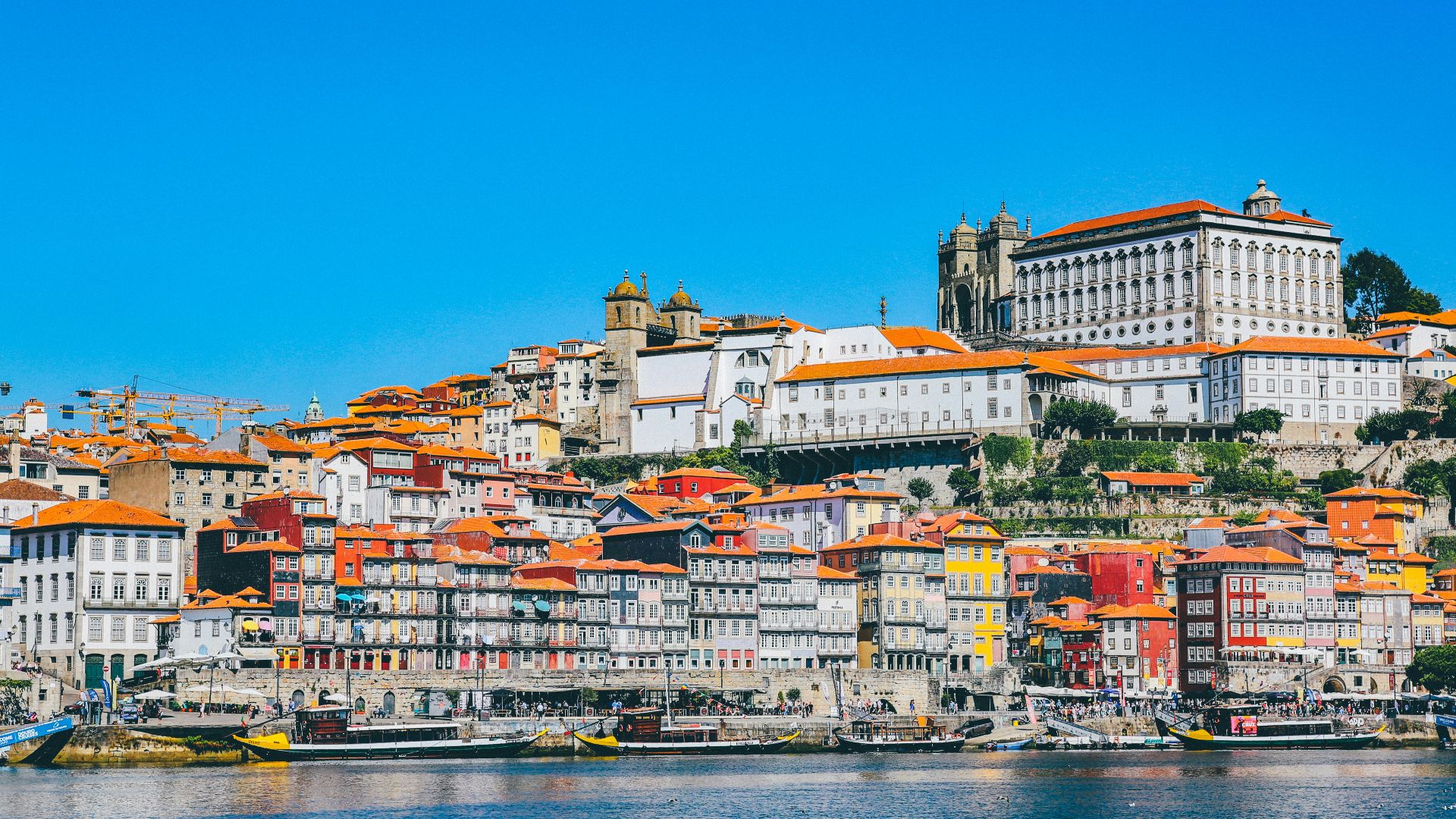 white buildings near body of water