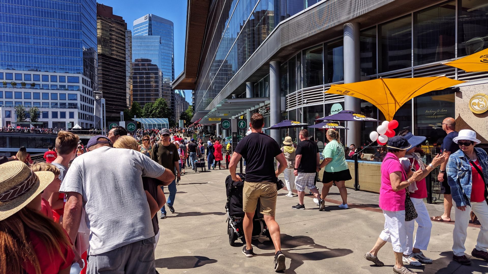 Canada Day Crowds