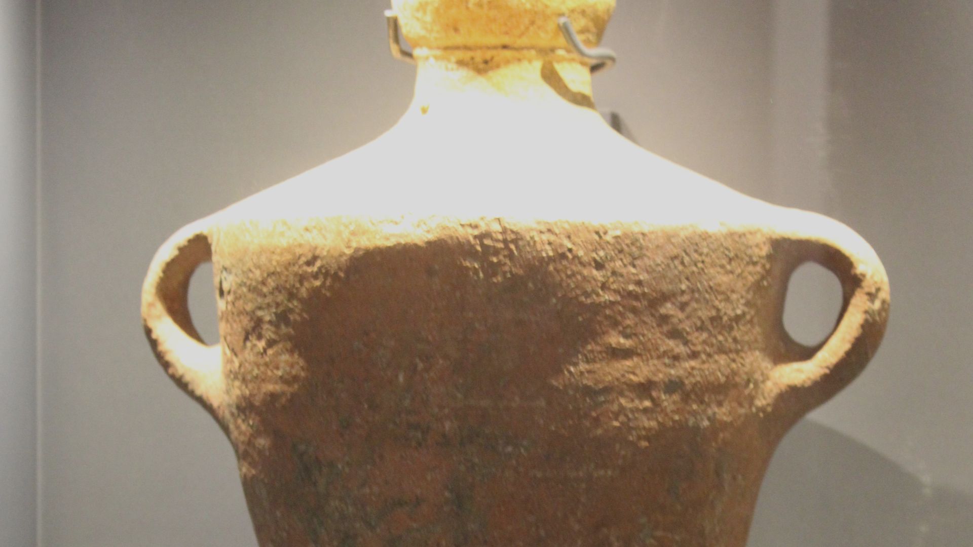 Canaanite jar. Found in the Uluburun shipwreck, ca 1300 BC. Bodrum Museum of Underwater Archaeology.