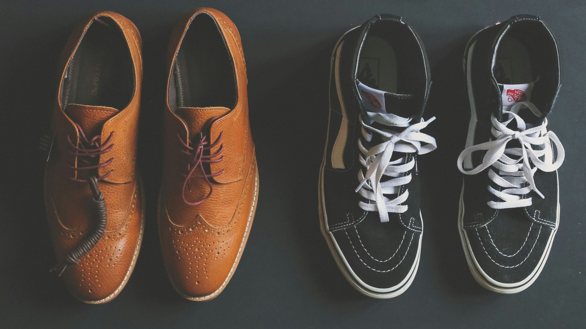 two pairs of shoes
