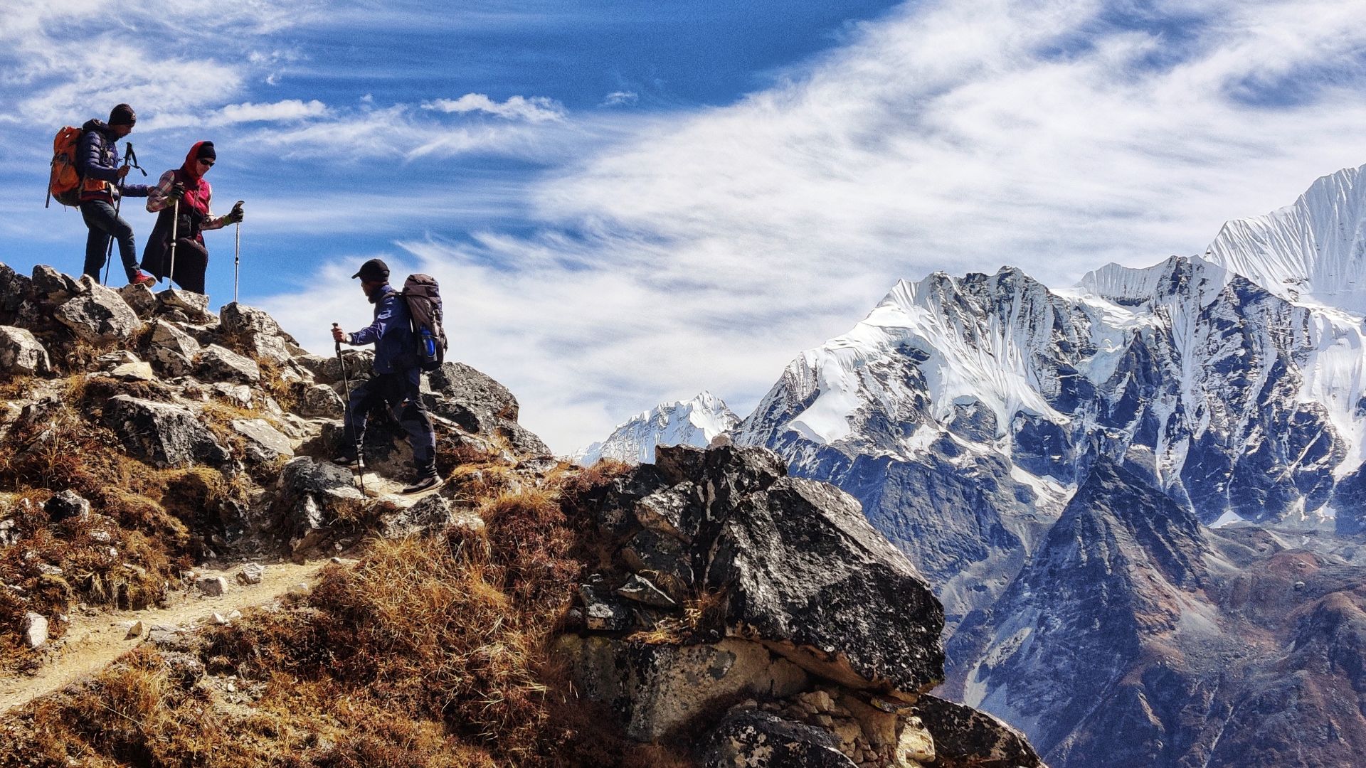 This Photo was taken during Langtang Valley Trek. The Langtang Valley trek offers the awe-inspiring Himalayan landscape and the complete Tibetan Buddhist culture. Tserko Ri at the altitude of 4985 mtr offers paramount of 360 degree Himalayan view