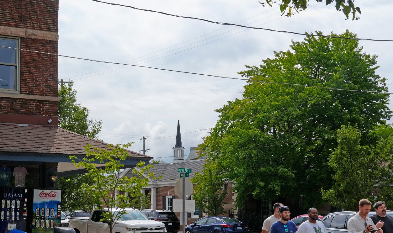 Saugatuck, Michigan USA - Aug. 17, 2024: The streets, shops, people of the city