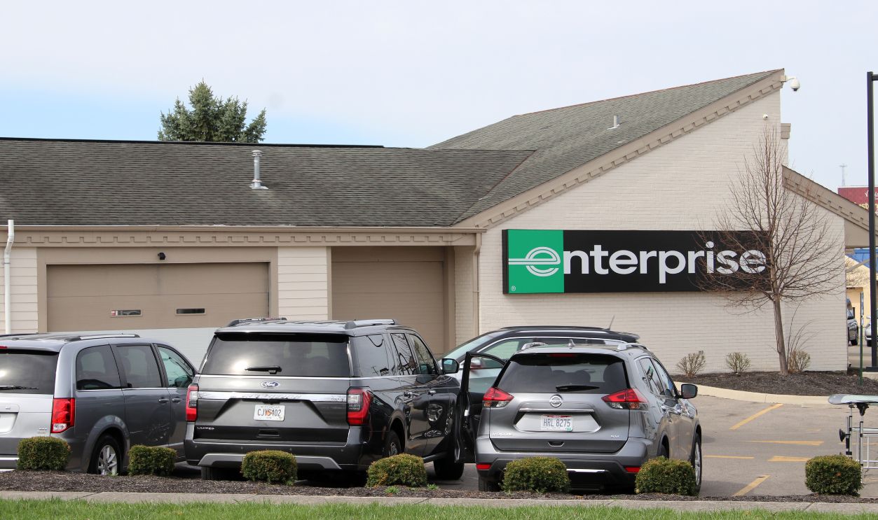 Columbus, OH/USA April10,2019: Enterprise Rent-A -Car