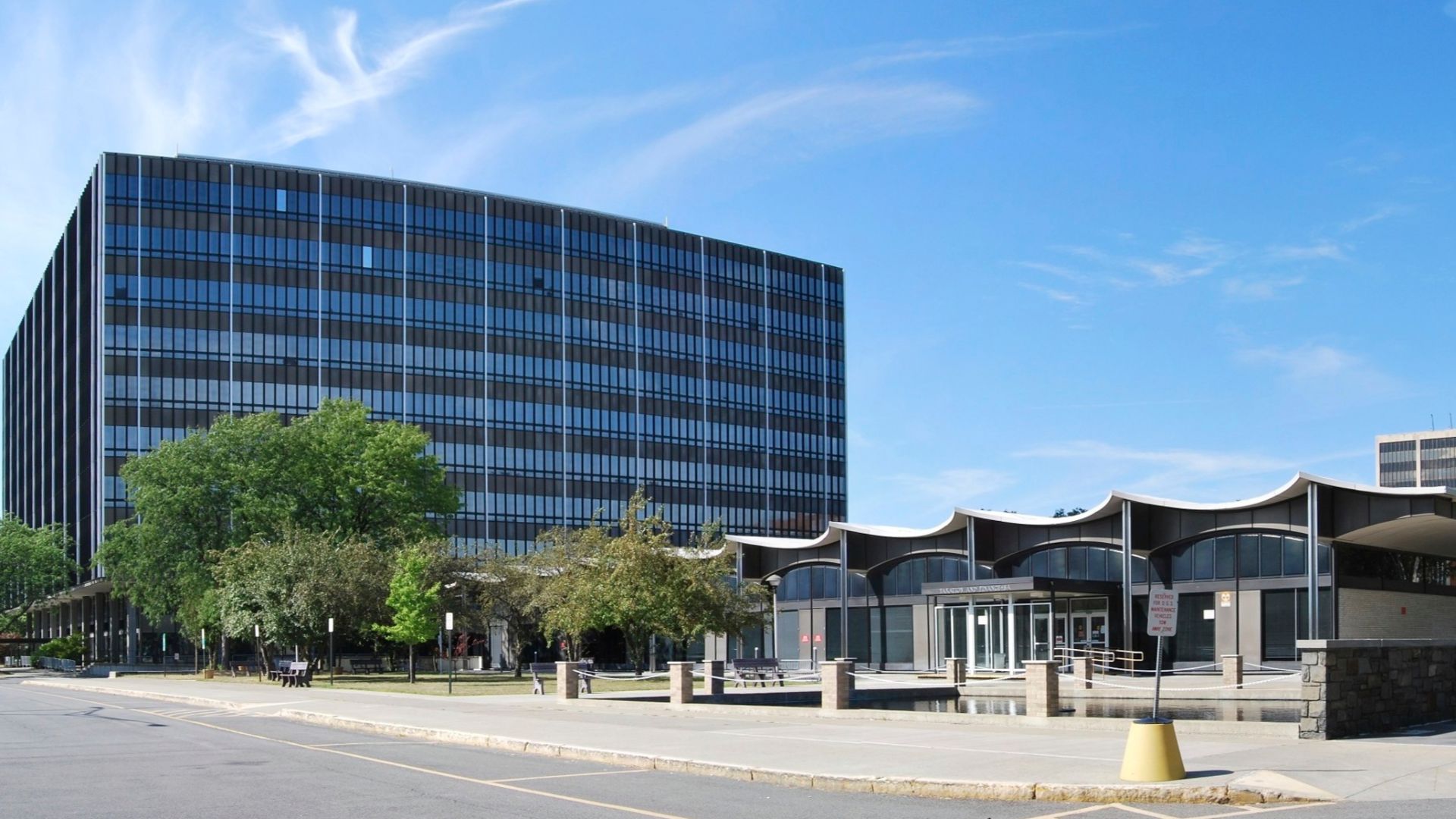 New York State Department of Taxation and Finance at the W. Averell Harriman State Office Building Campus in Albany, New York