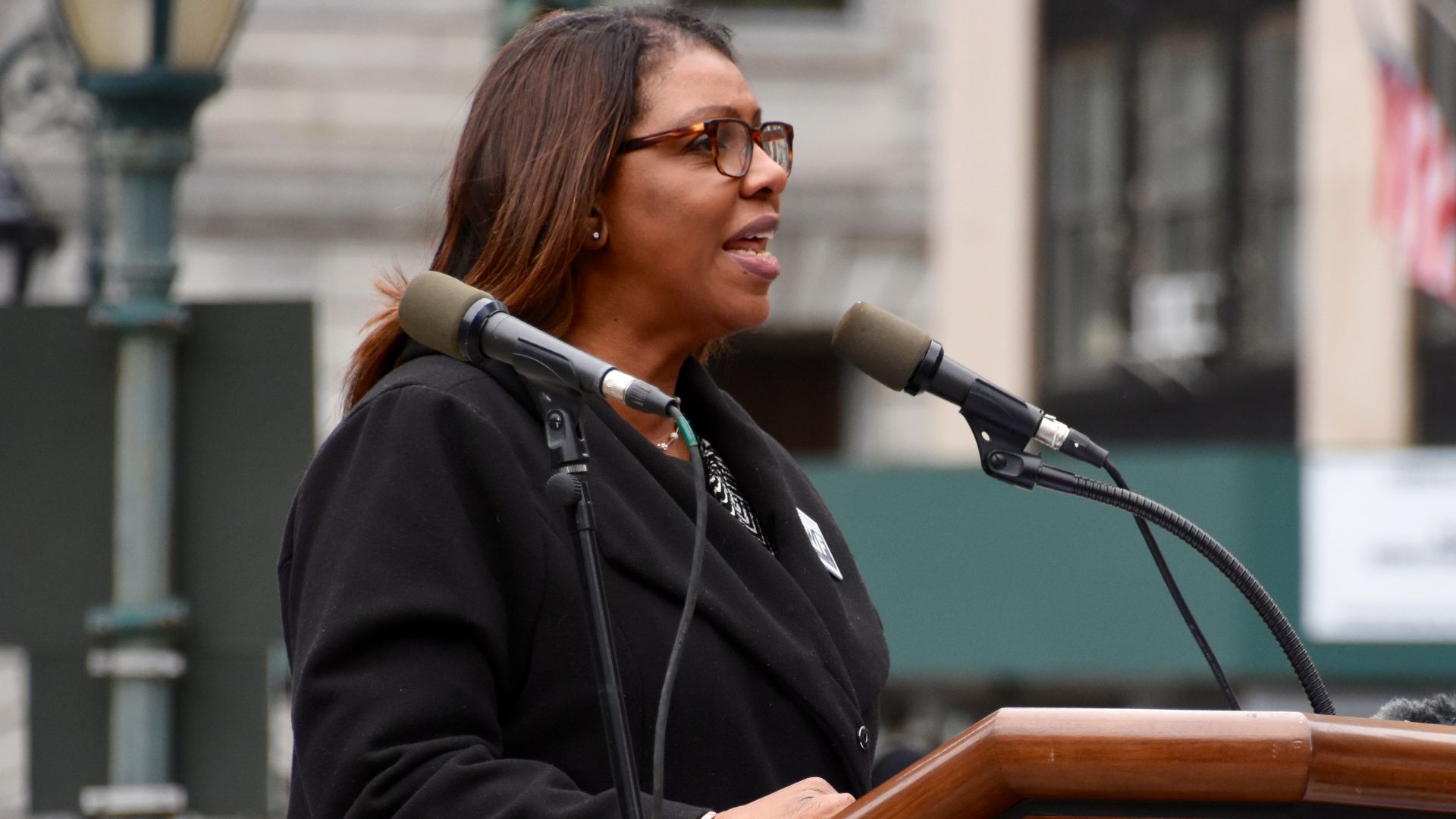 NYC Public Advocate Tish James