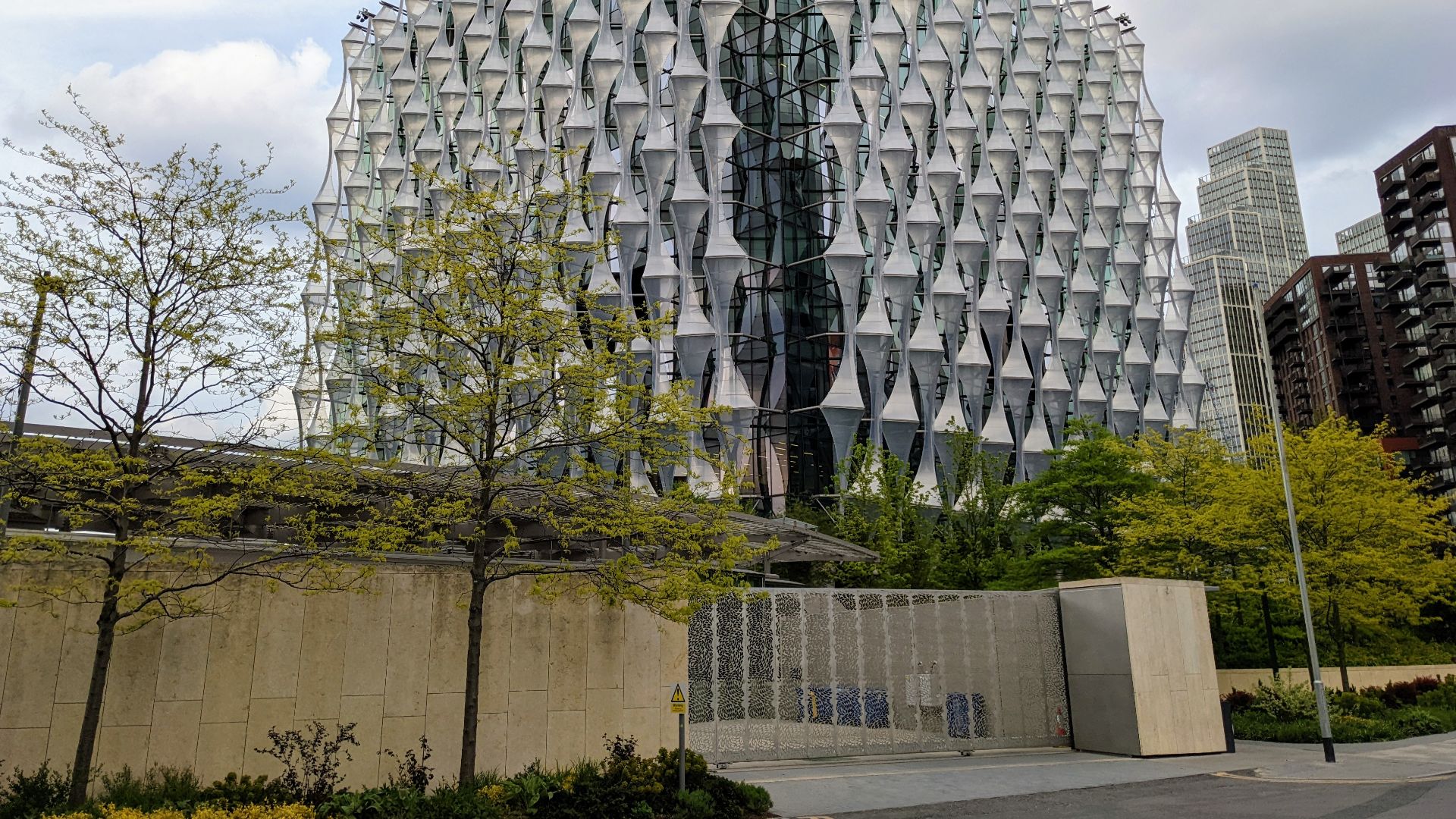 The U.S. Embassy in Nine Elms, London