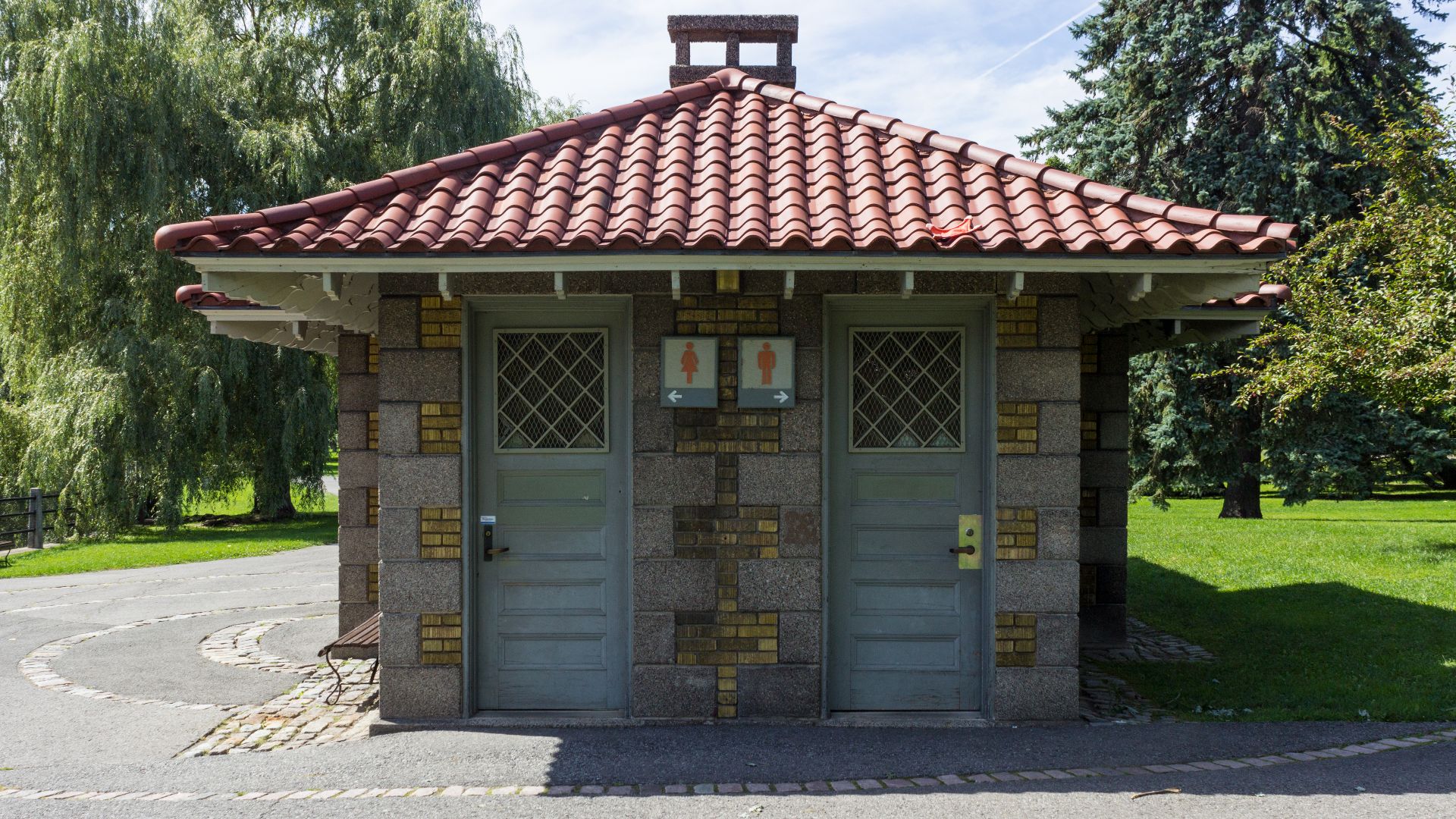 Washrooms in Patterson Creek Pavilion, Ottawa
