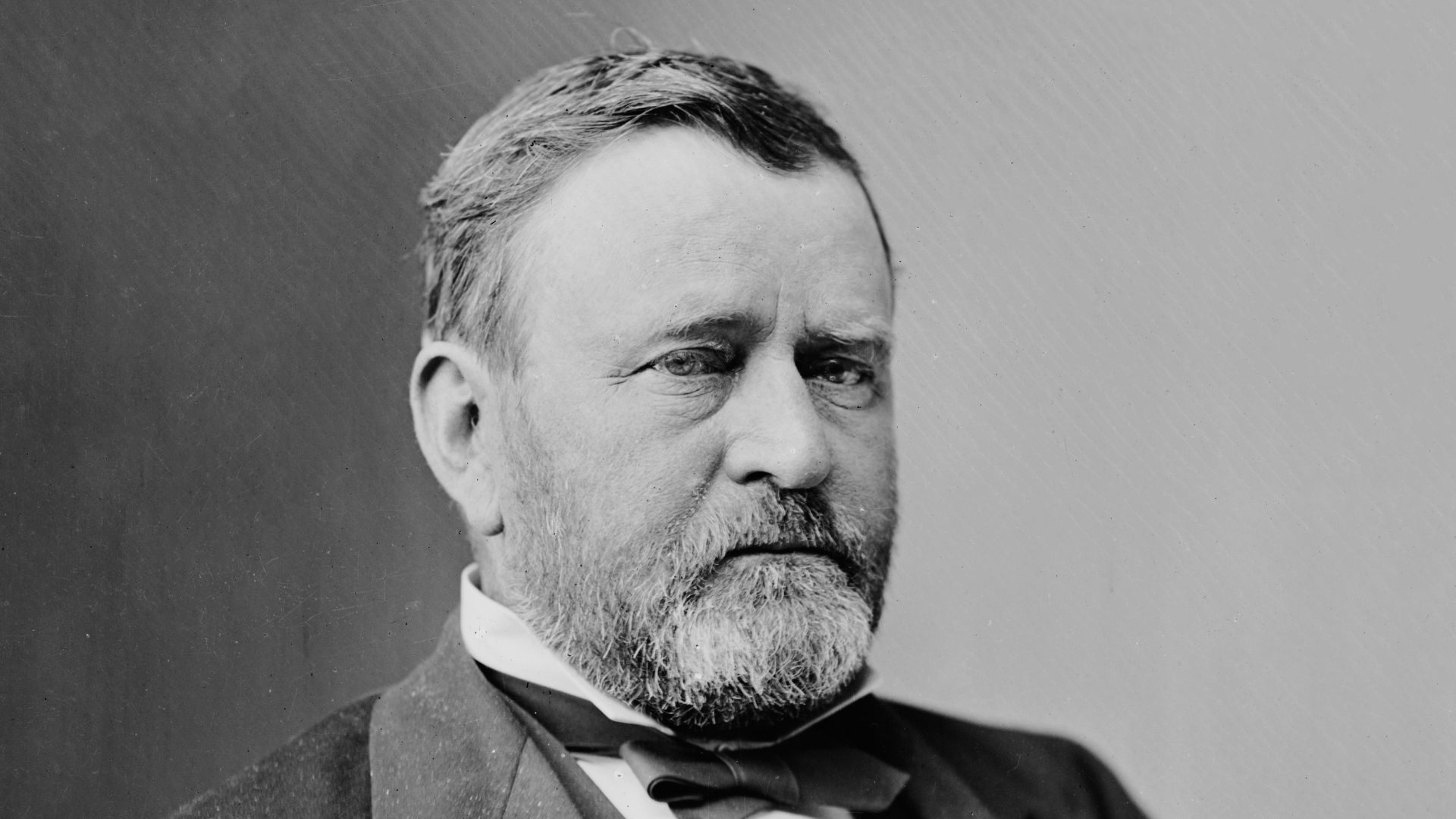 Photograph of President Ulysses S. Grant, by Mathew Brady, c. 1870-80