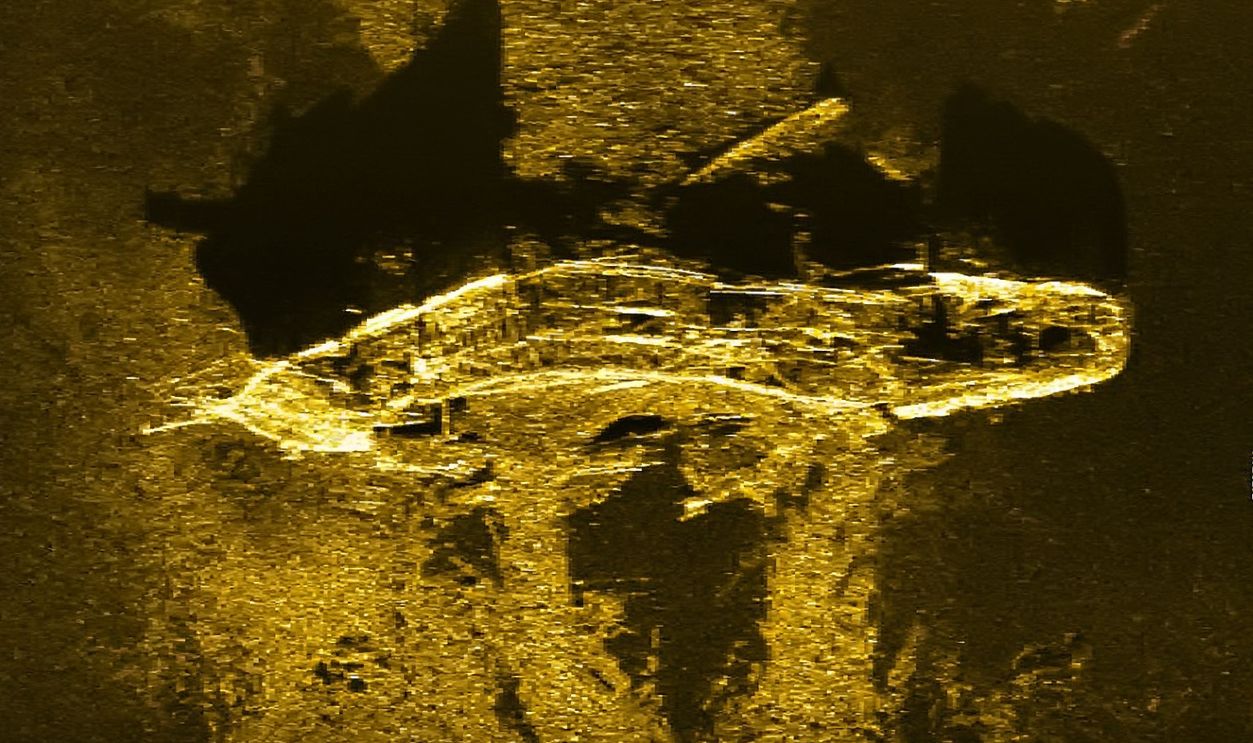 A shipwreck discovered in December 2015