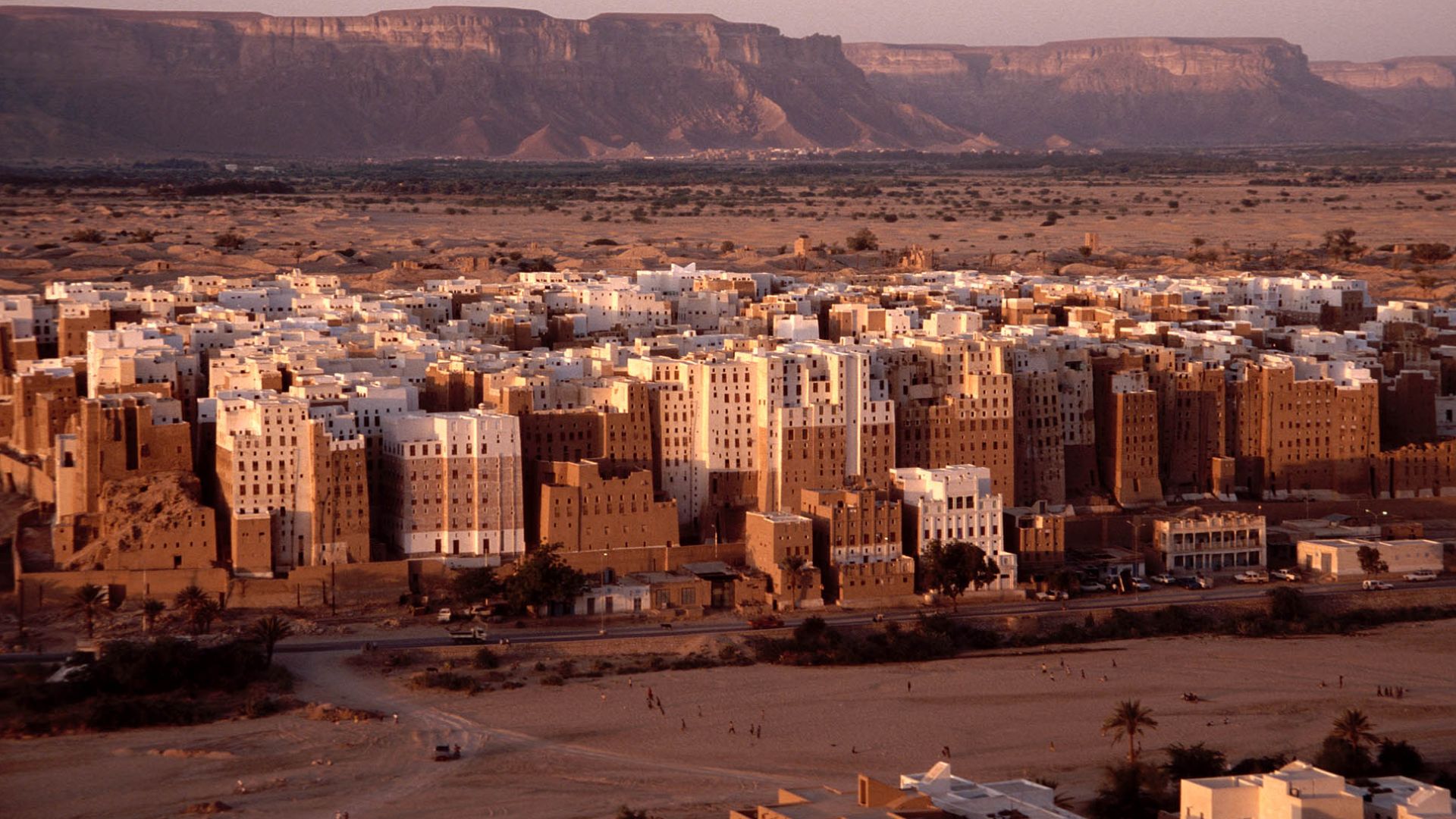 The high-rise architectures at Shibam, Wadi Hadhramaut (or Hadhramout, Hadramawt) Yemen.