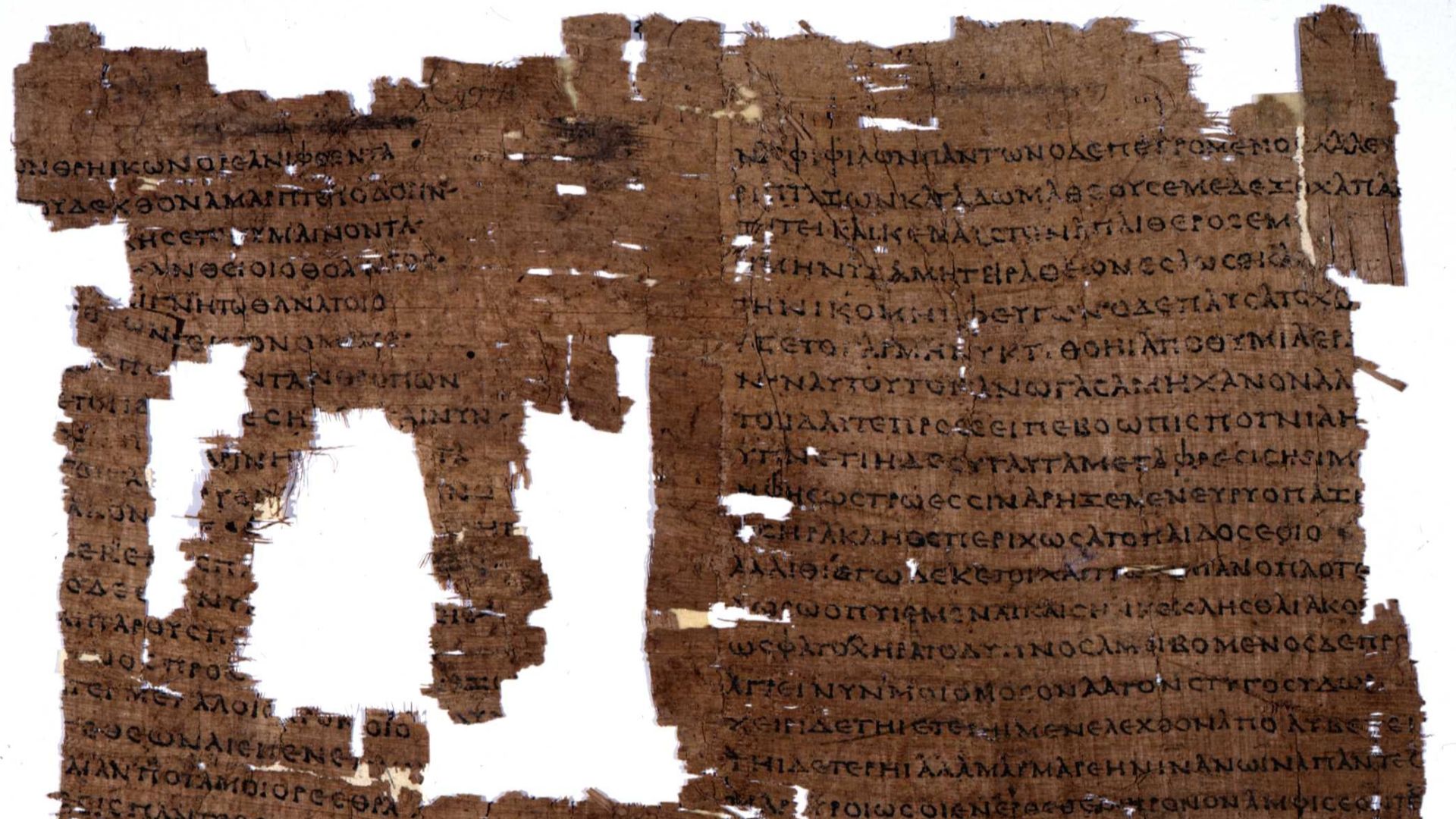 Papyrus Oxyrhynchus 551 - Princeton University Library, AM 4405 - Homer, Iliad XIV:227–253,256–263