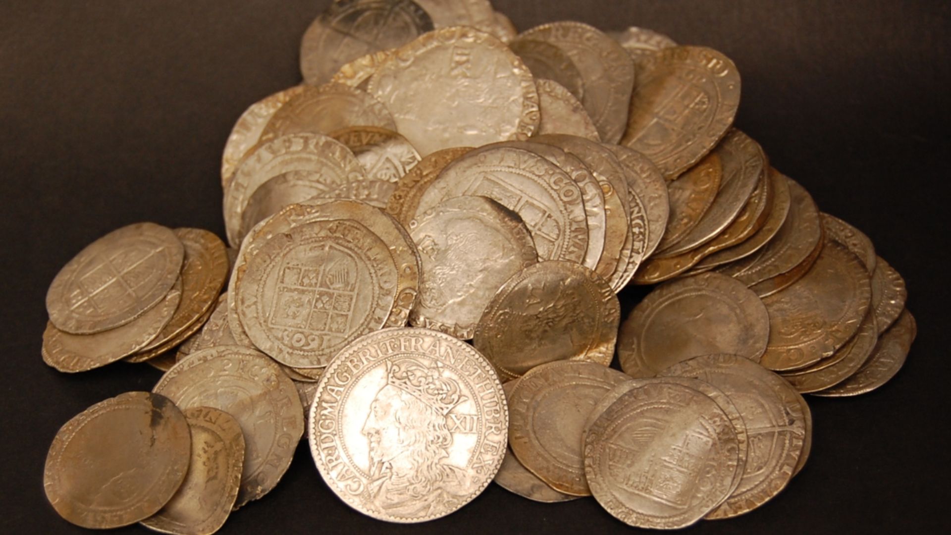All but one of the coins are silver issues of the rulers of England and Scotland, and were thus struck to the official fineness of the sterling standard: 92.5% fine metal. The remaining coin originated in the Spanish Netherlands and is also of good silver