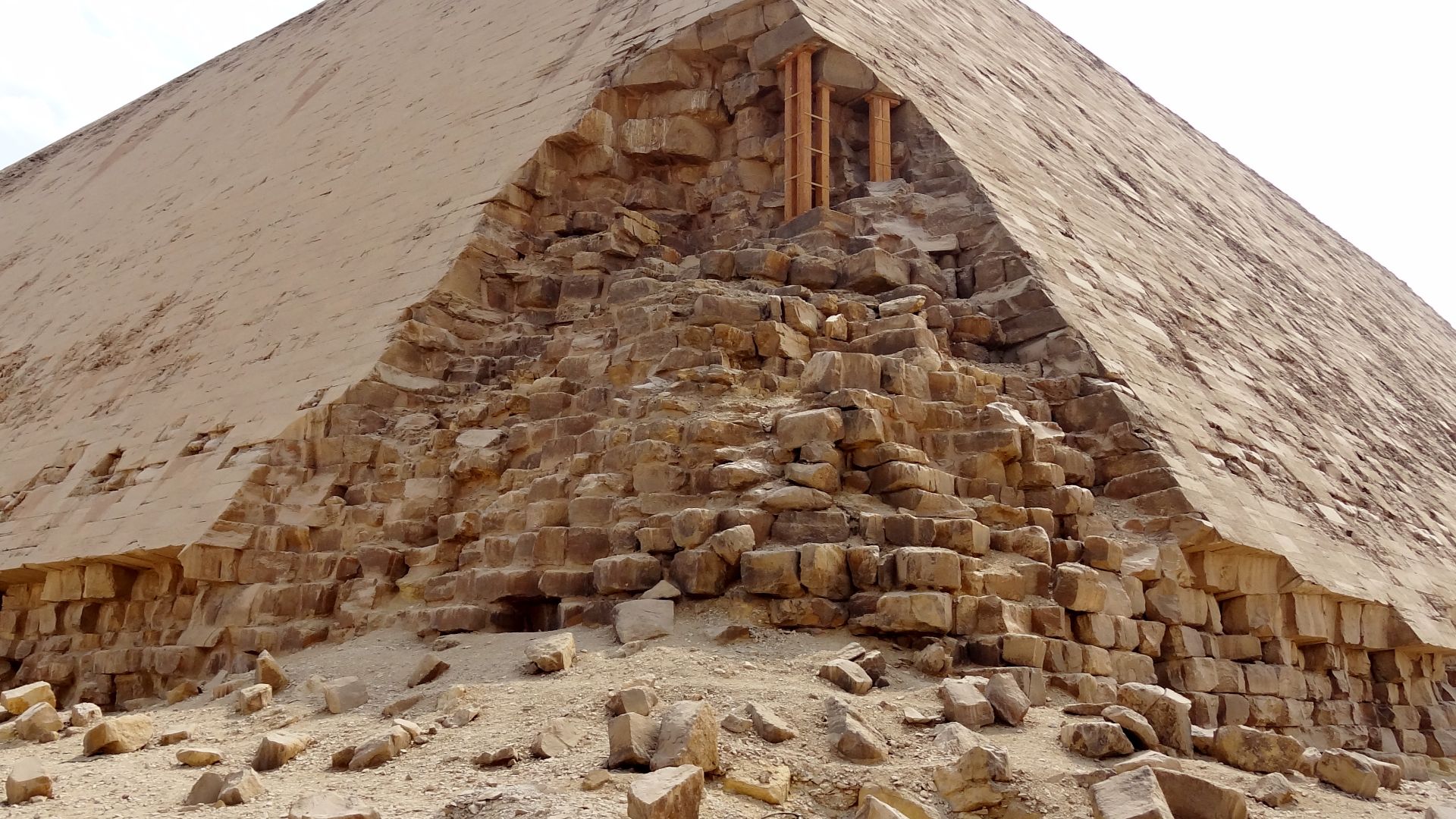 Knickpyramide von Dahschur, Ägypten