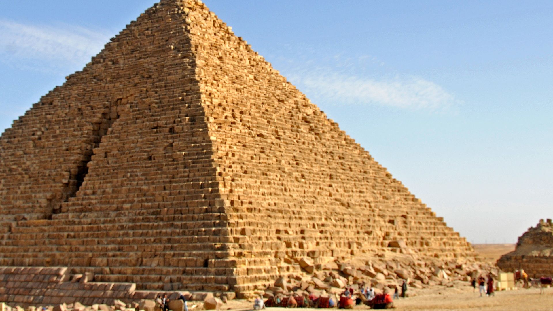 Pyramid of Menkaure at Giza