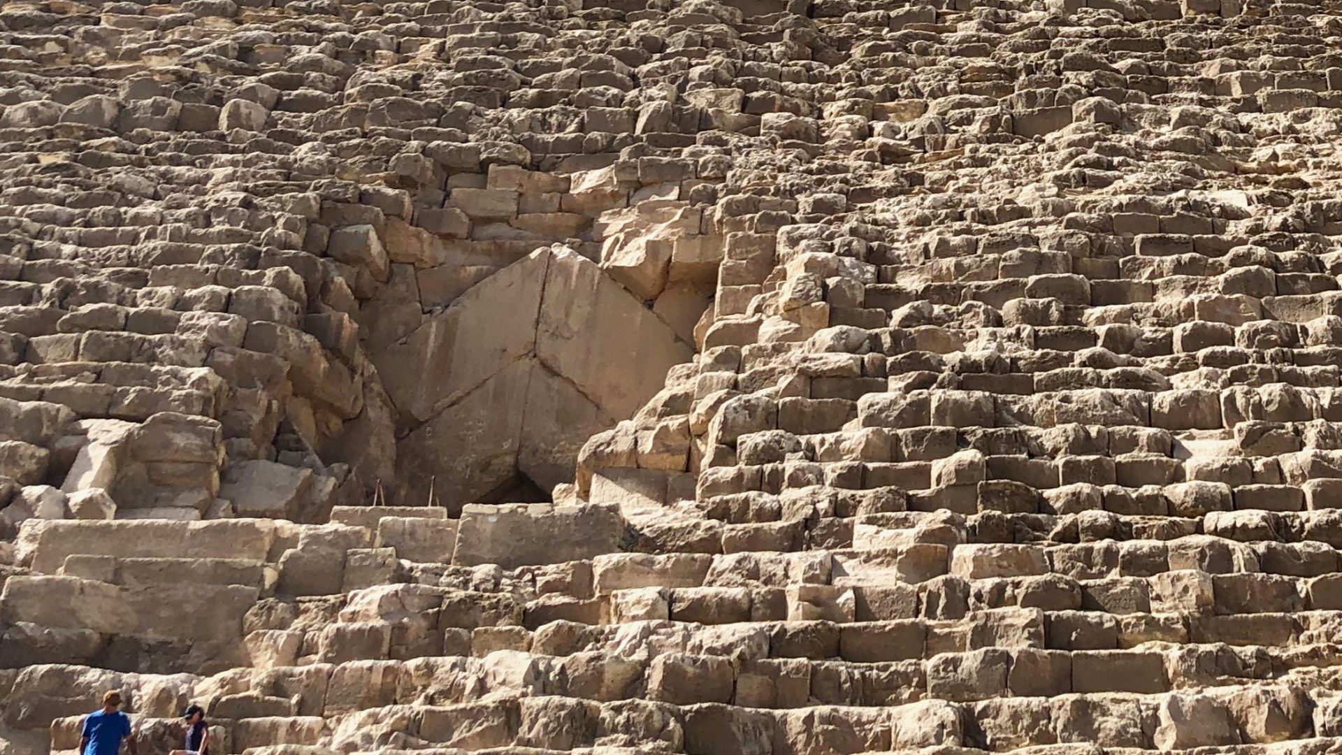 These are the famous Pyramids at Giza, located outside the former Ancient Egyptian cities of Memphis and Heliopolis, located south and north of modern-day Cairo, respectively. The earliest pyramids were located at Saqqara, to the south, which included the