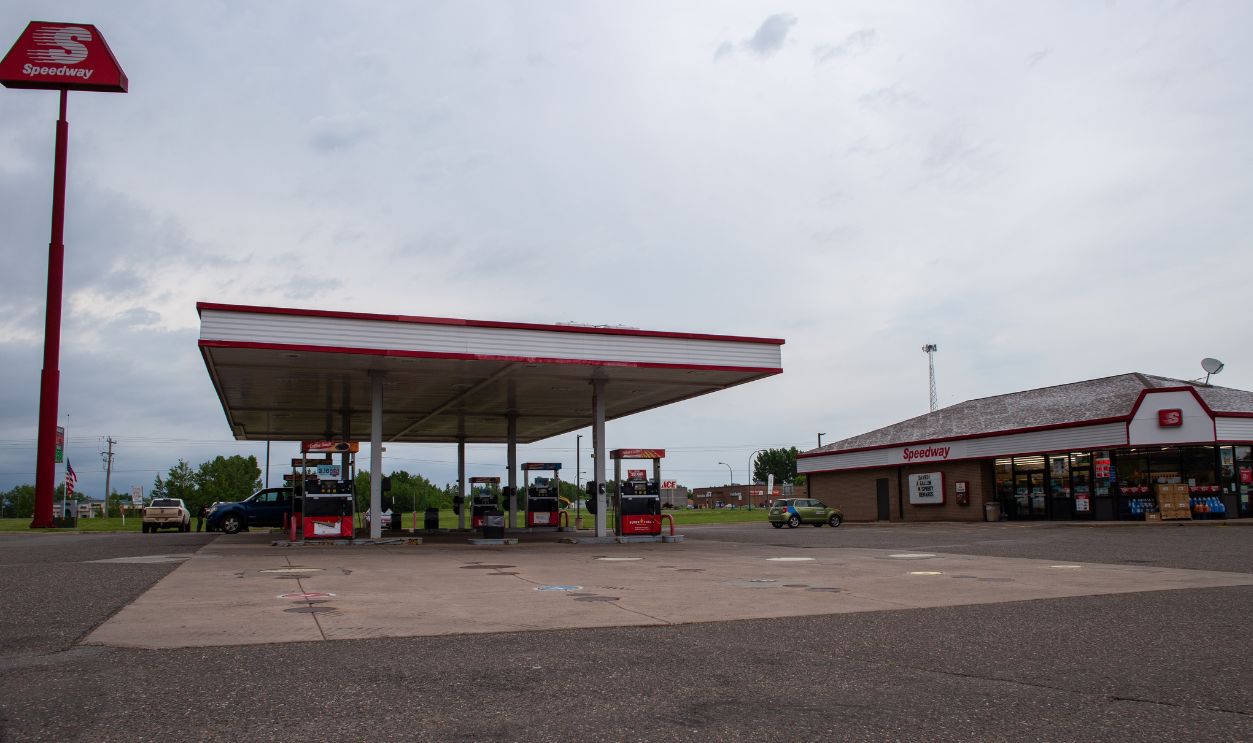 Pine City, Minnesota, USA, June 16th, 2025, Speedway, Super America, 7 Eleven