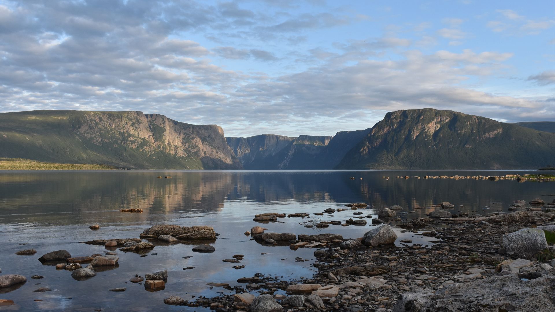 Western Brook Pond, Newfoundland, Canada