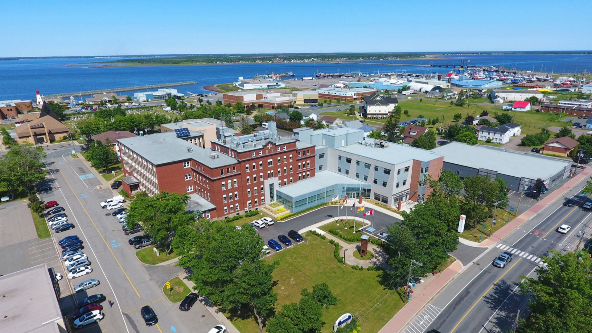Photo du campus de Shippagan de l'Université de Moncton